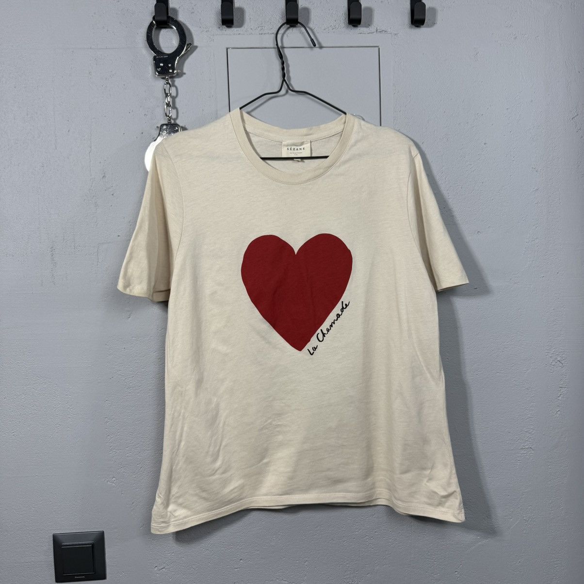 Sezane Vintage Sezane T-Shirt Size L / US 10 / IT 46 - 1 Thumbnail