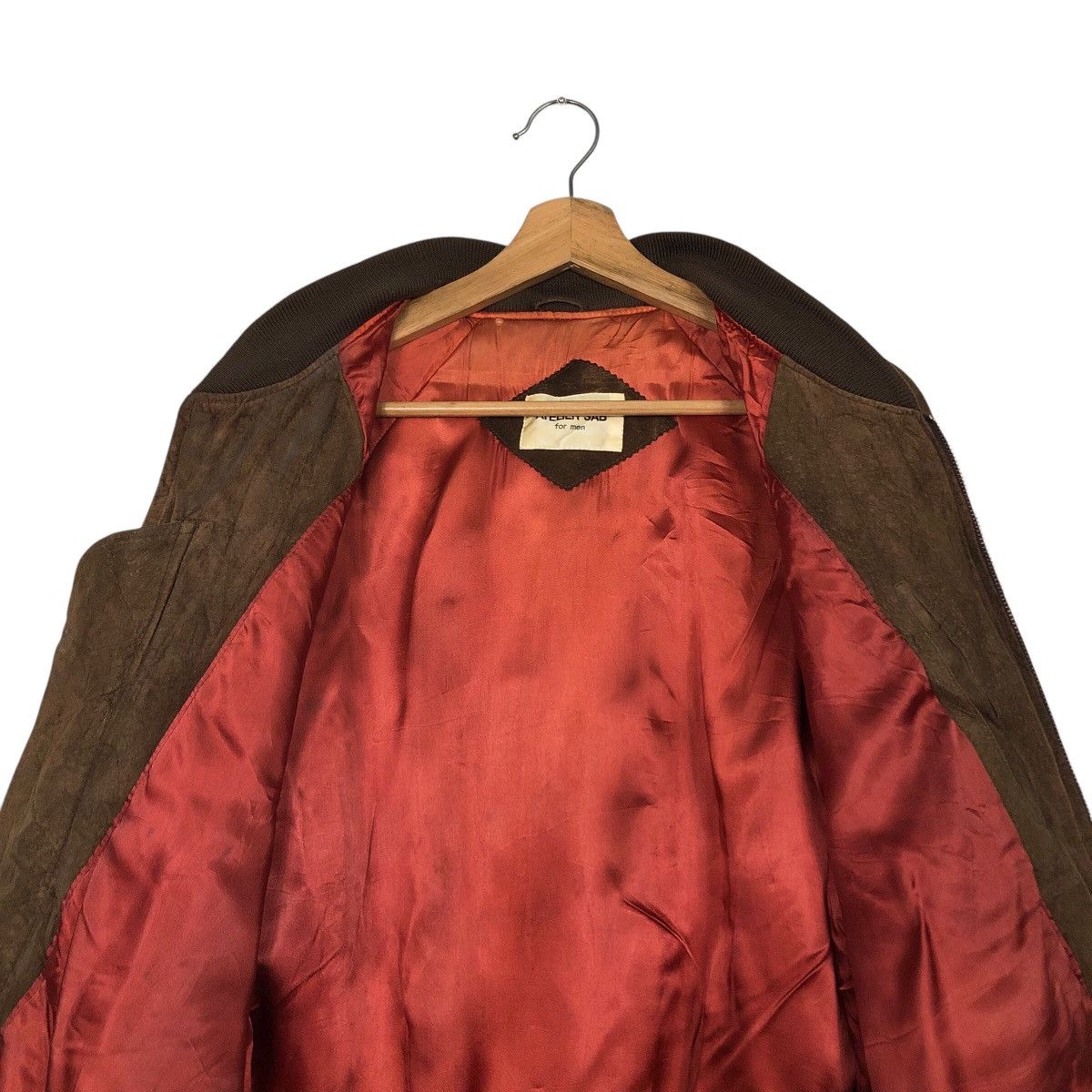 Japanese Brand 📌Vintage Leather Jacket Atelier Sab For Men Issey Miyake Size US M / EU 48-50 / 2 - 15 Thumbnail