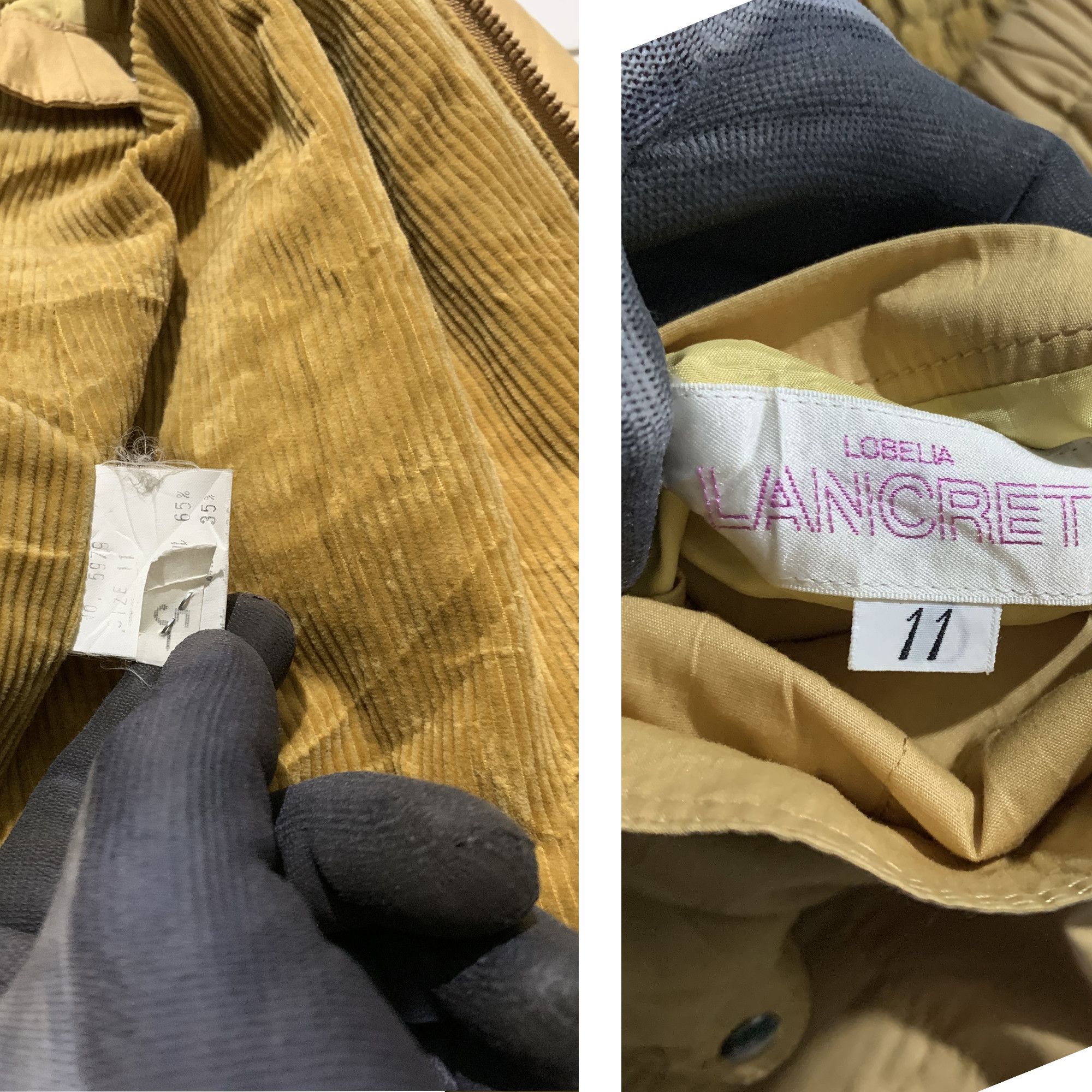 Japanese Brand Vintage Lobelia lancret jacket/vest Japanese brand Size XS / US 0-2 / IT 36-38 - 4 Thumbnail