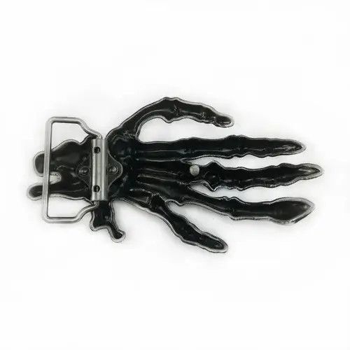 Other Skull Hands Metal belt buckle ( no belt ) Size ONE SIZE - 4 Thumbnail