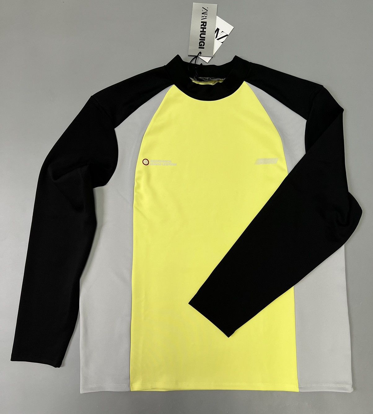 Rhude × Zara RHUDE x Zara NEW Colourblock T-shirt Longsleeve size XL Size US XL / EU 56 / 4 - 3 Thumbnail