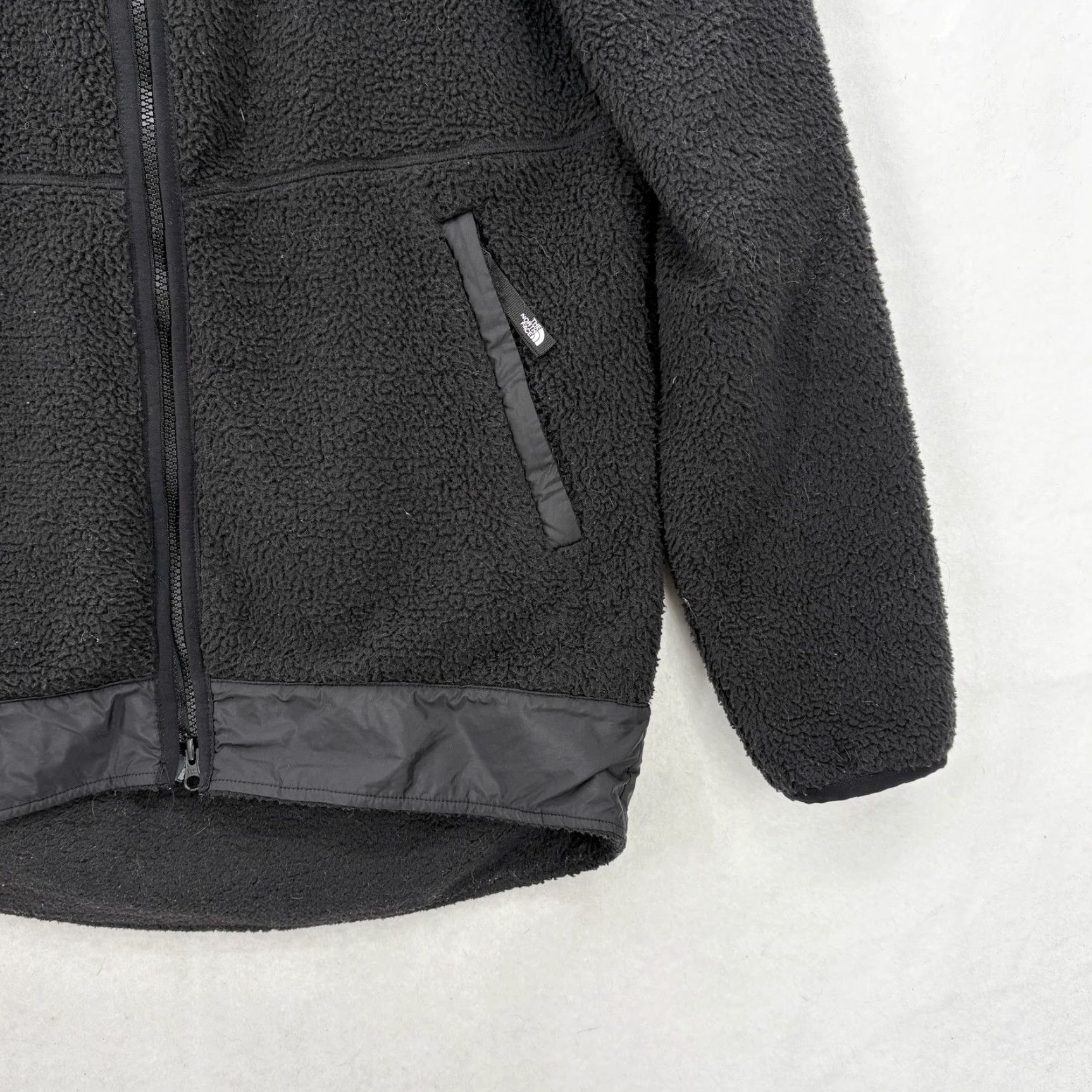 The North Face The North Face Fleece Jacket Womens S Black Full Zip Pockets Warm Sherpa Jacket Size S / US 4 / IT 40 - 3 Thumbnail