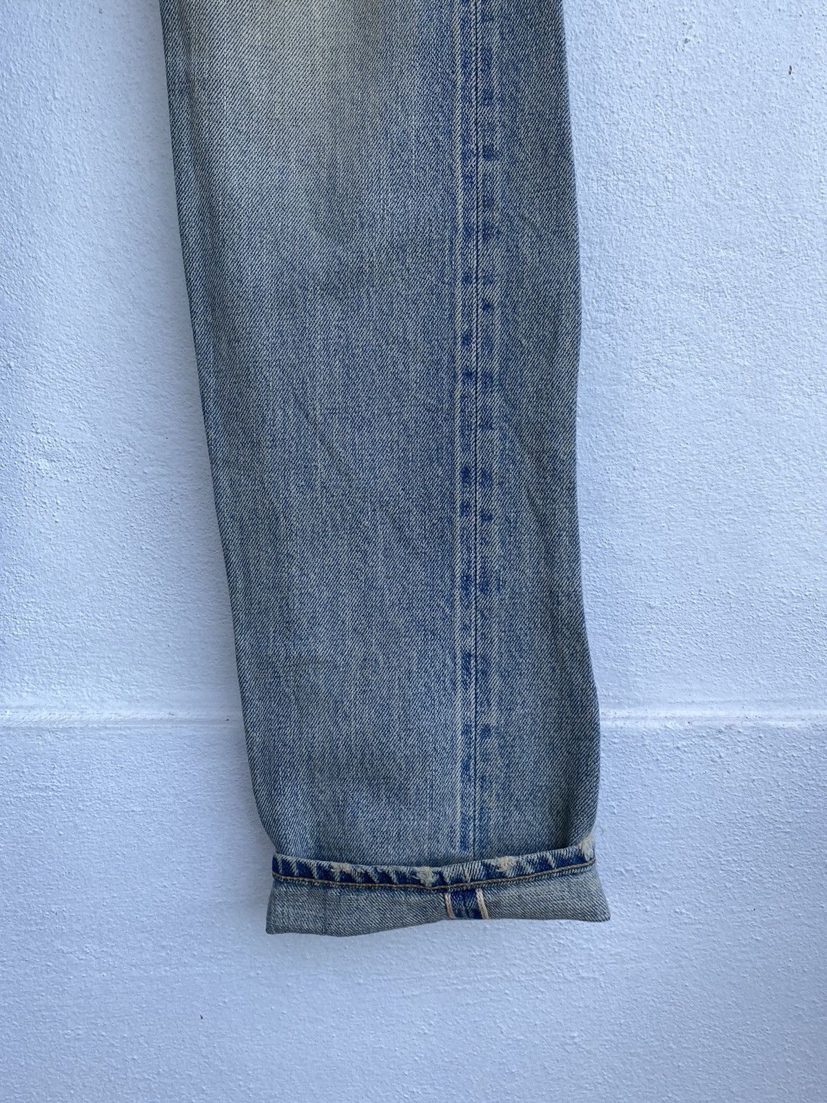 Hysteric Glamour × Japanese Brand ❗️NeedGone❗️D.M.G Patchwork Inspired Hysteric Selvedge Jeans Size US 28 / EU 44 - 4 Thumbnail