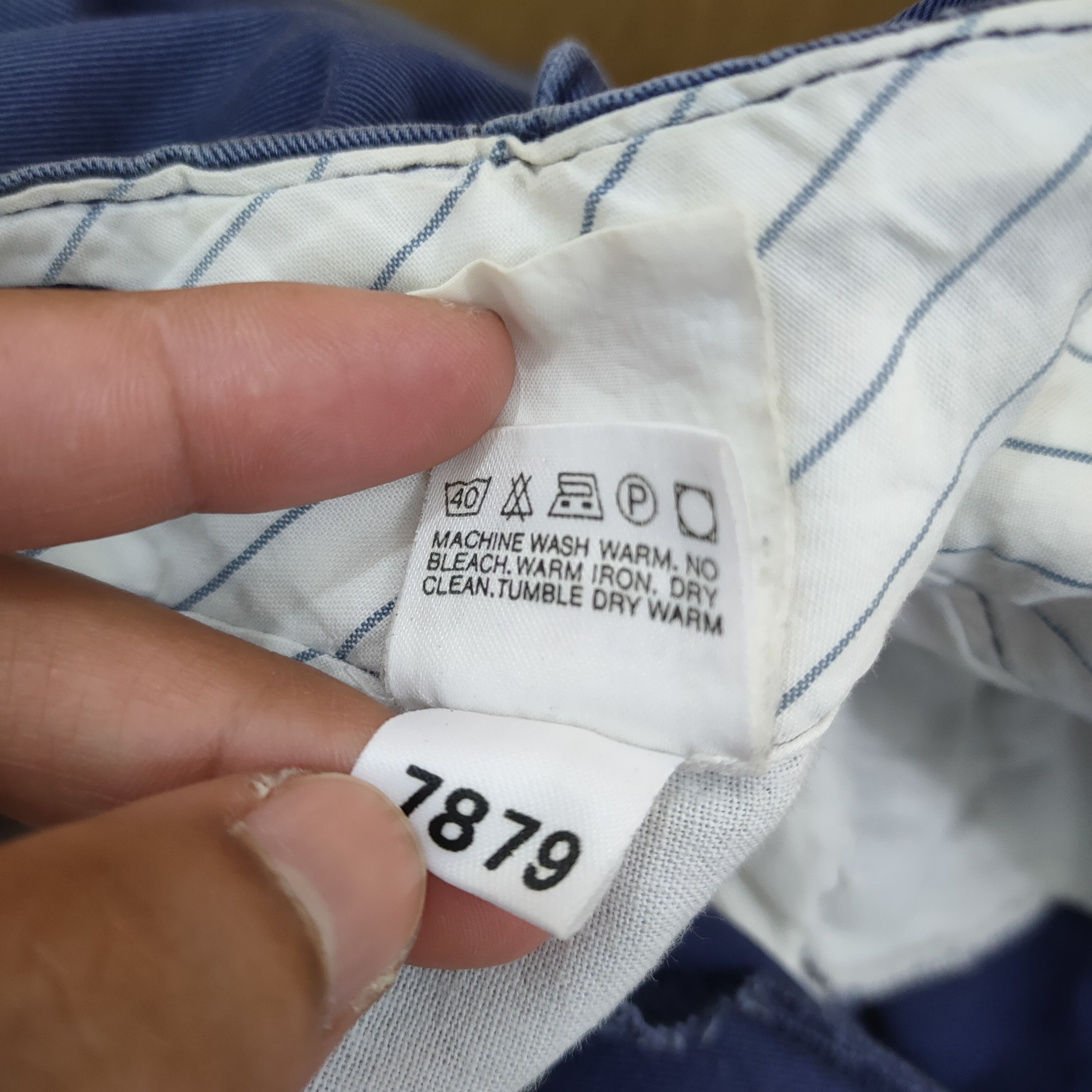United Colors Of Benetton UNITED COLORS OF BENETTON CHINO PANTS Size US 30 / EU 46 - 12 Thumbnail