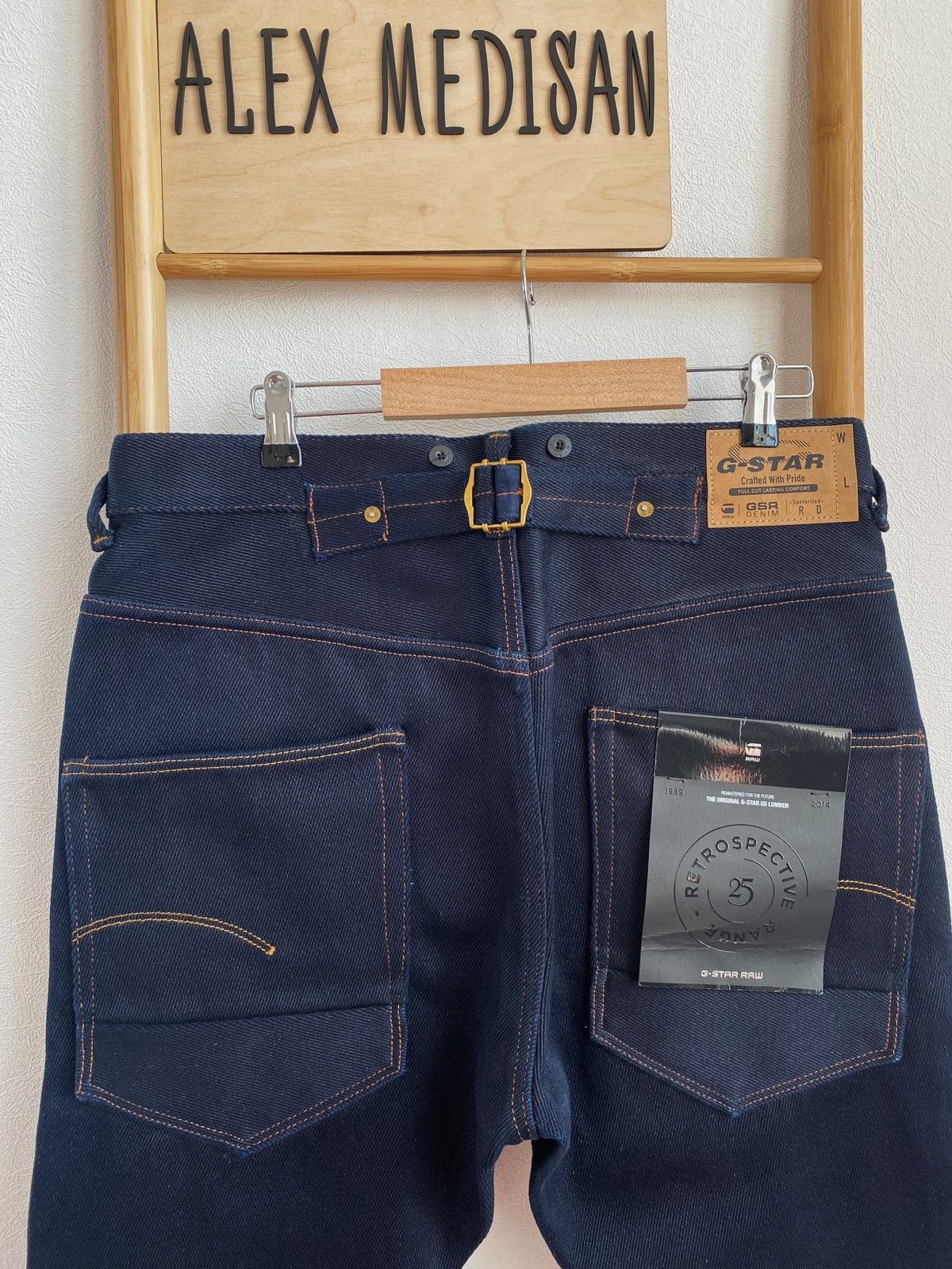 G-Star G-star Red listing SELVEDGE Us Lumber 25 jeans Size US 33 - 1 Thumbnail