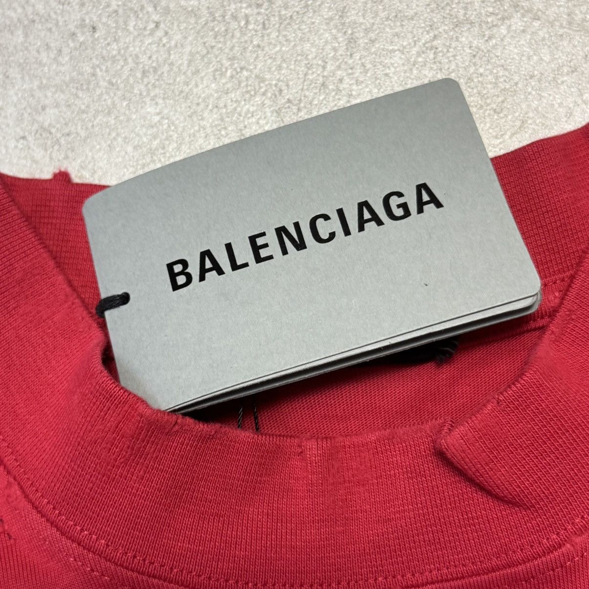 Balenciaga Balenciaga Valentine disk tee capsule *rare* Size US L / EU 52-54 / 3 - 4 Thumbnail