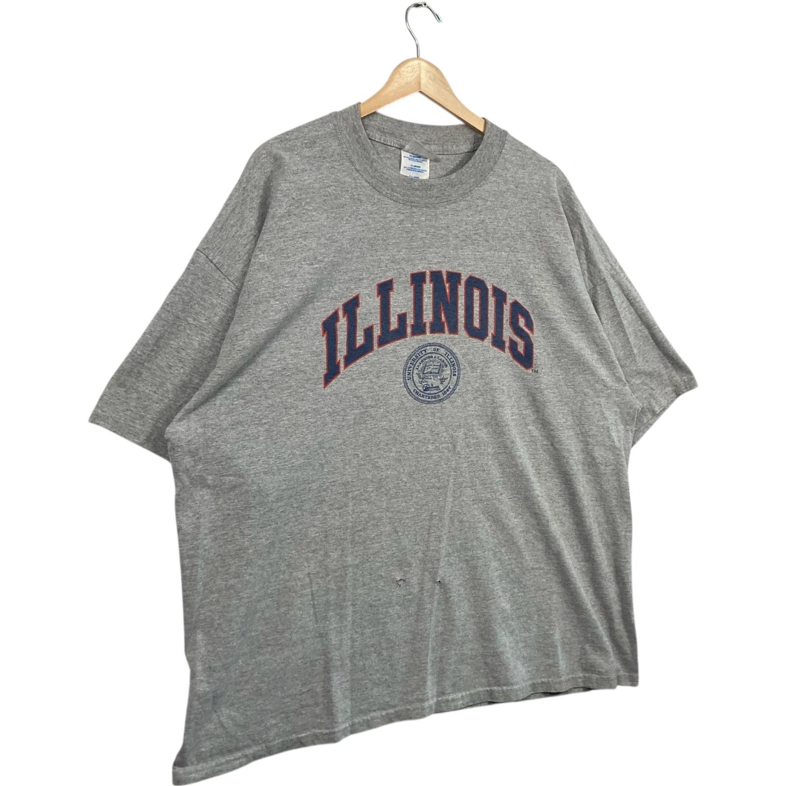 Vintage Vintage University Of Illinois Arch Logo Tee XXL Size US XXL / EU 58 / 5 - 4 Thumbnail
