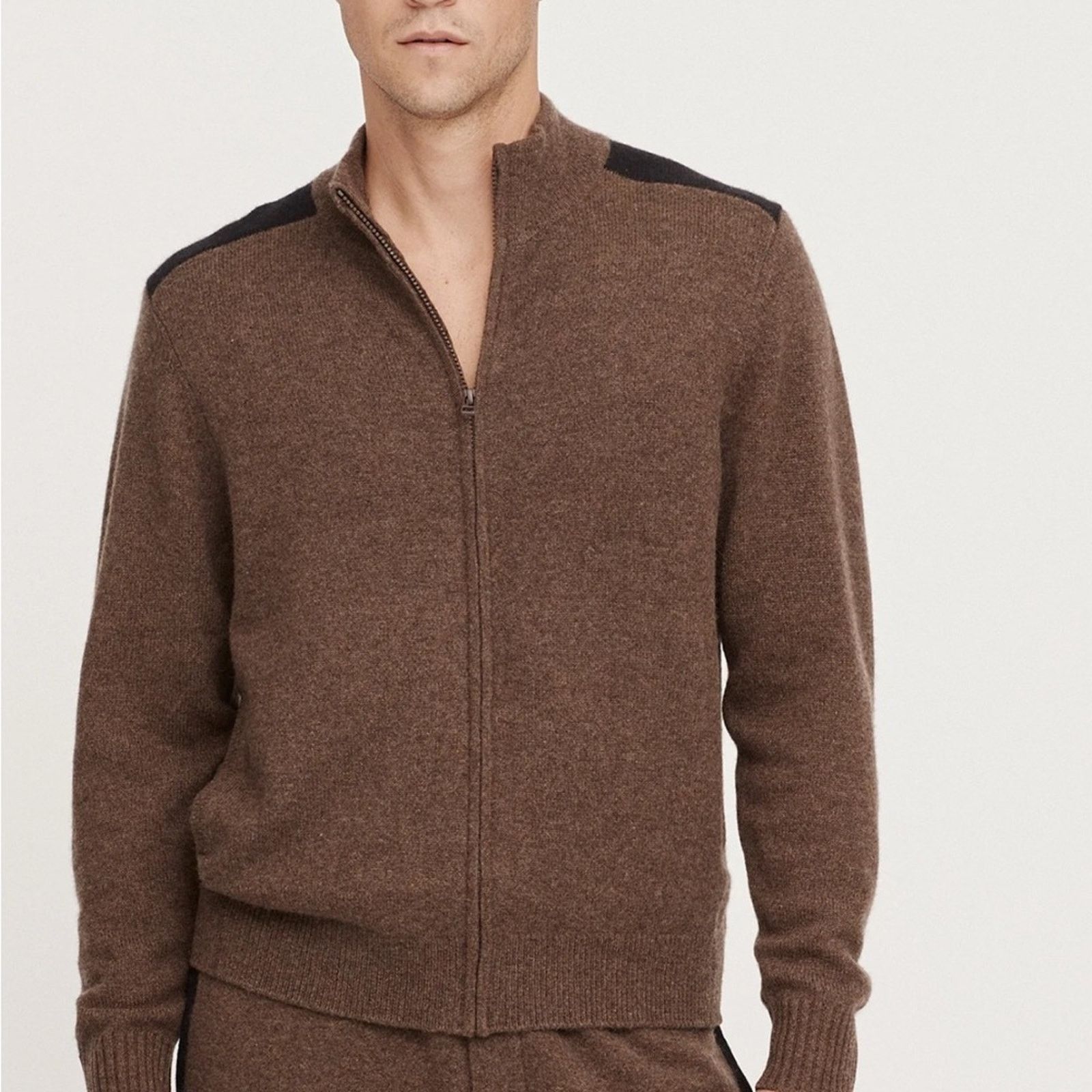 NakedCashmere Men’s Zip Up Cashmere Sweater from NakedCashmere Size US M / EU 48-50 / 2 - 1 Thumbnail