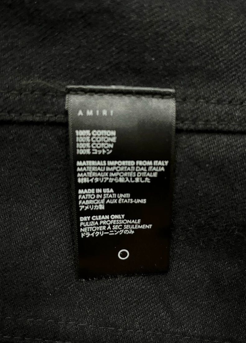 Amiri Amiri 15fw brush wax to destroy denim jacket 2501-Nextarrow Size US M / EU 48-50 / 2 - 4 Thumbnail