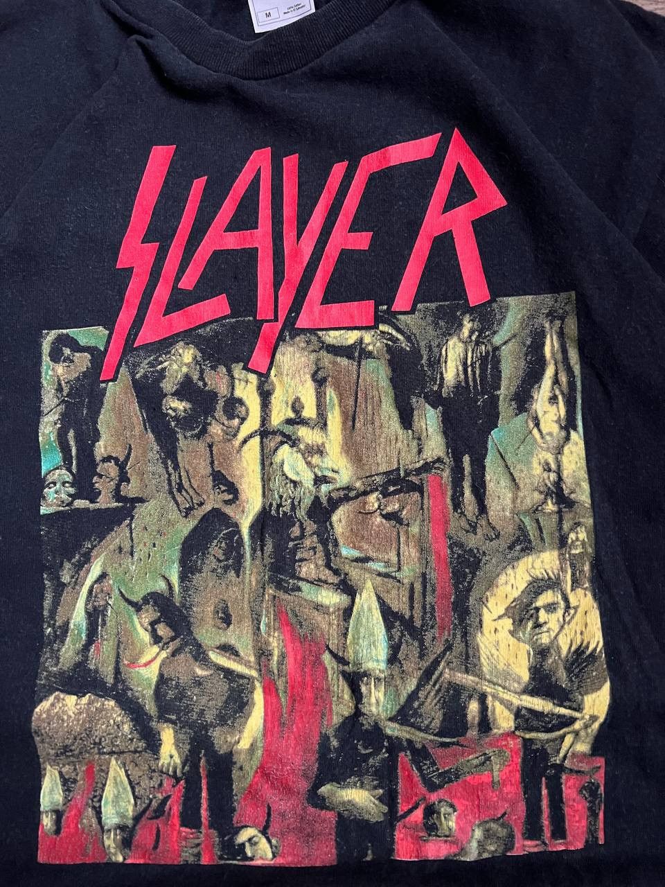Slayer Slayer Vintage Rock T-shirt Size US M / EU 48-50 / 2 - 3 Thumbnail