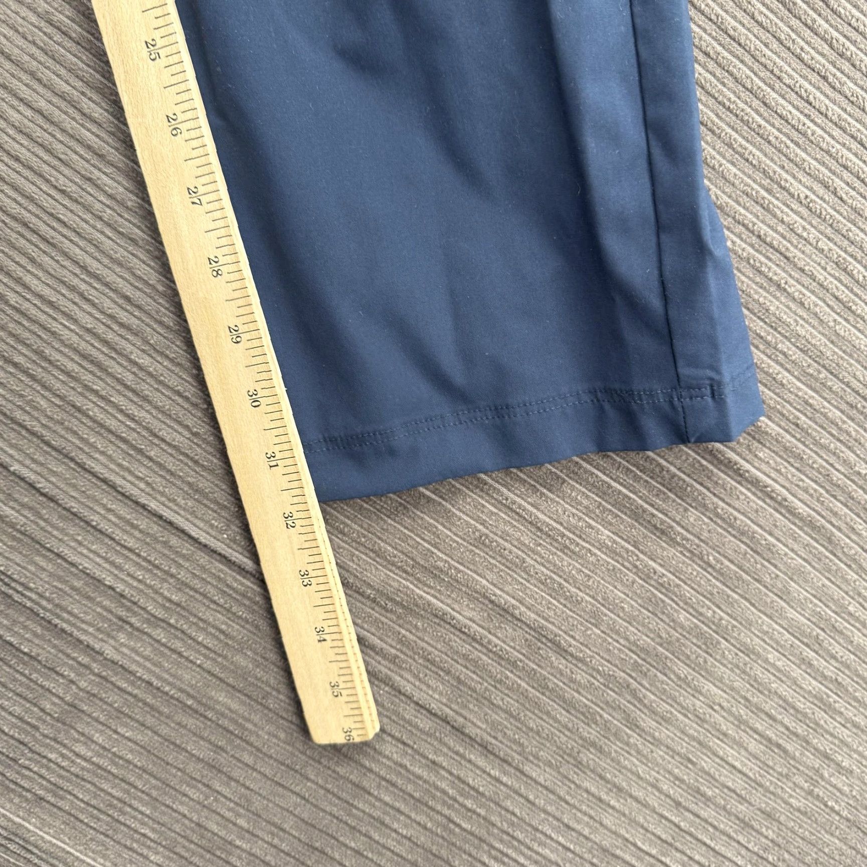 UNTUCKit UNTUCKit Pants Mens 40x32 Straight Fit Dress Casual Polyester Blue Regular Waist 40 Inseam 32 Chino Pocketed Flat Front Zip Mens Size US 40 / EU 56 - 5 Thumbnail