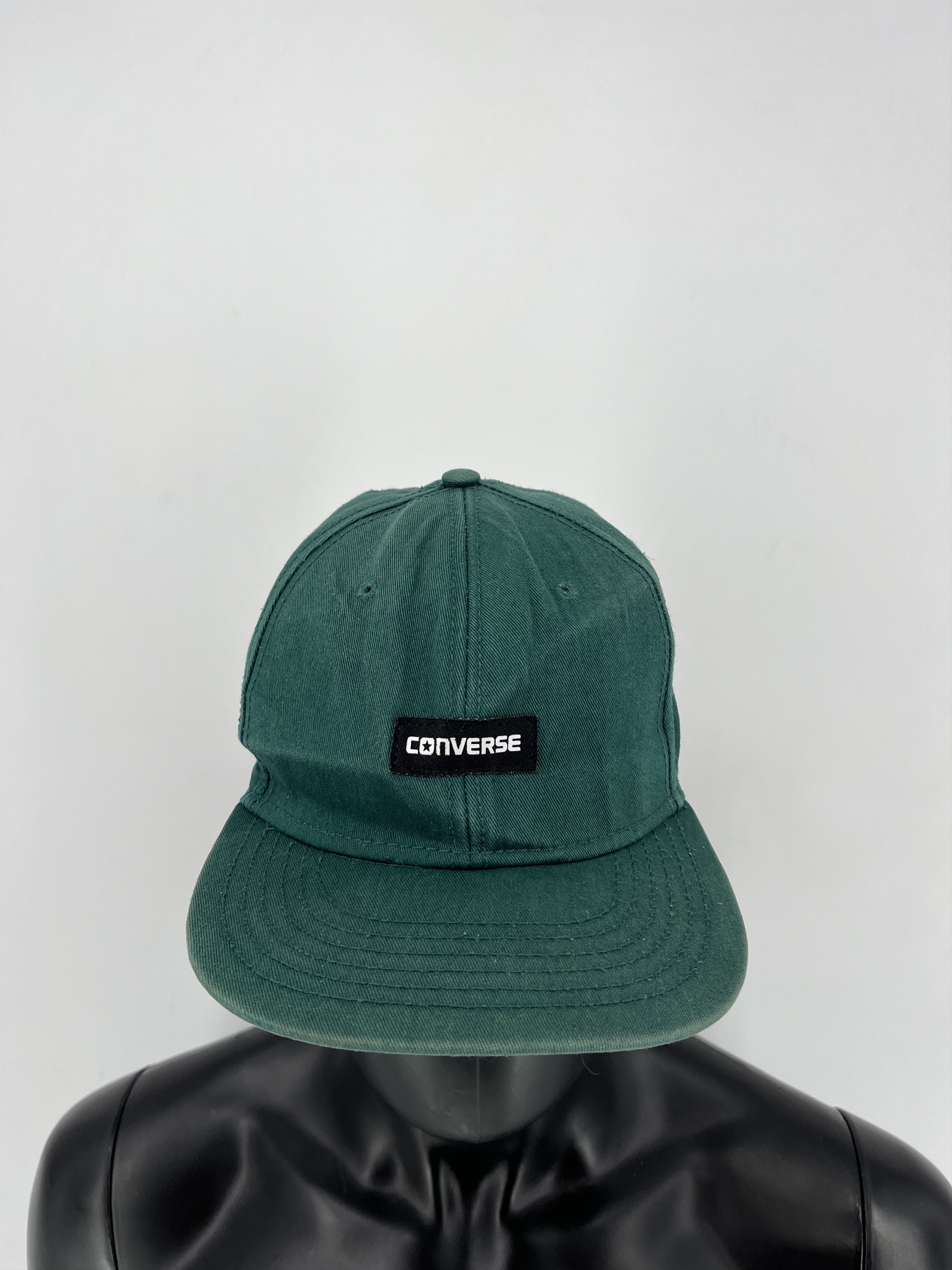 Converse Vinatge Y2K Converse Classic big Logo Strapback Hat Cap Size ONE SIZE - 1 Thumbnail