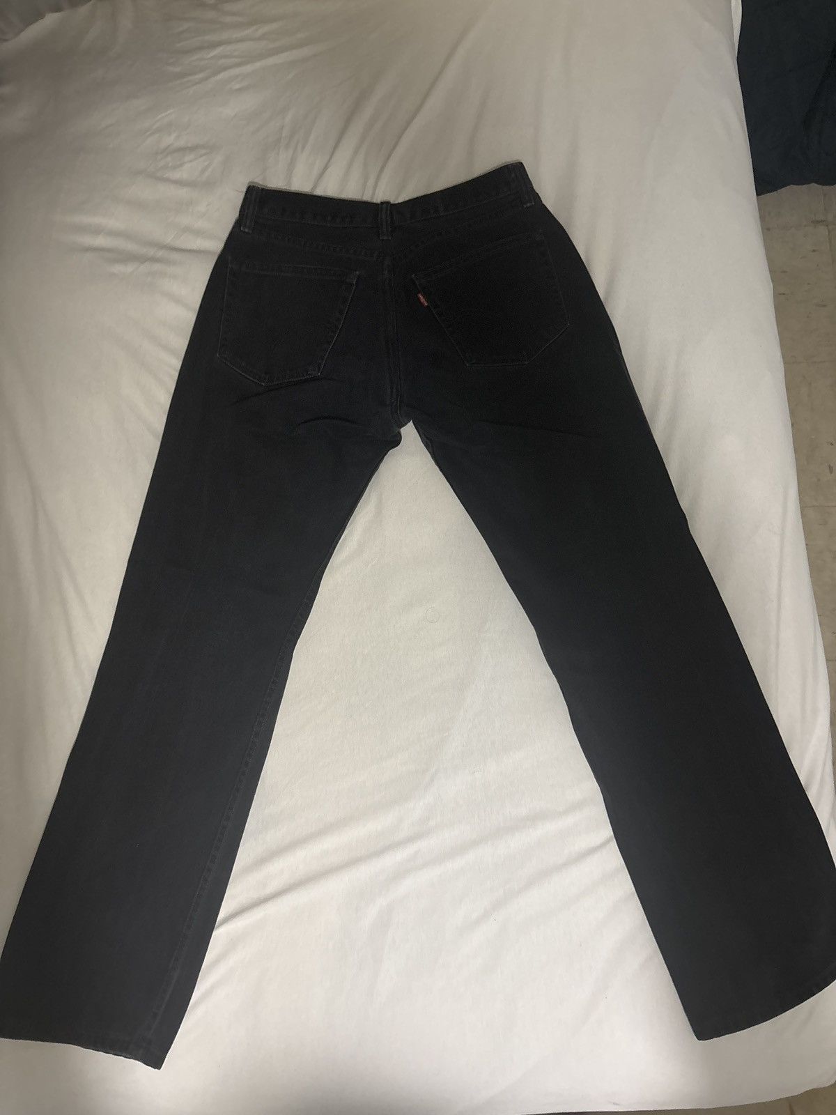 Levi's Levis 501 Black Jeans Size US 32 / EU 48 - 2 Thumbnail