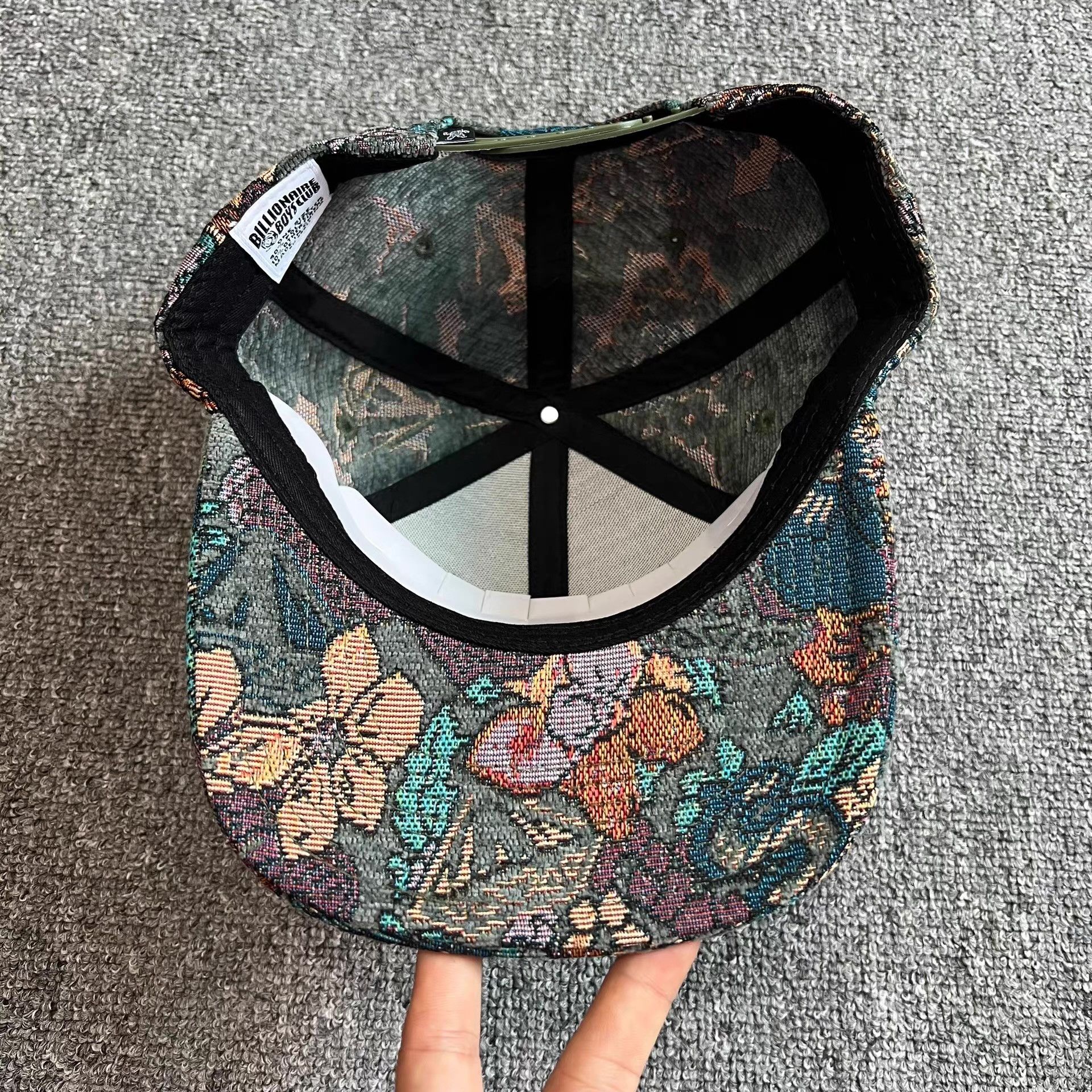 Billionaire Boys Club VintageEmbroideredAstronaut Head Baseball Cap Q7 Size ONE SIZE - 6 Thumbnail