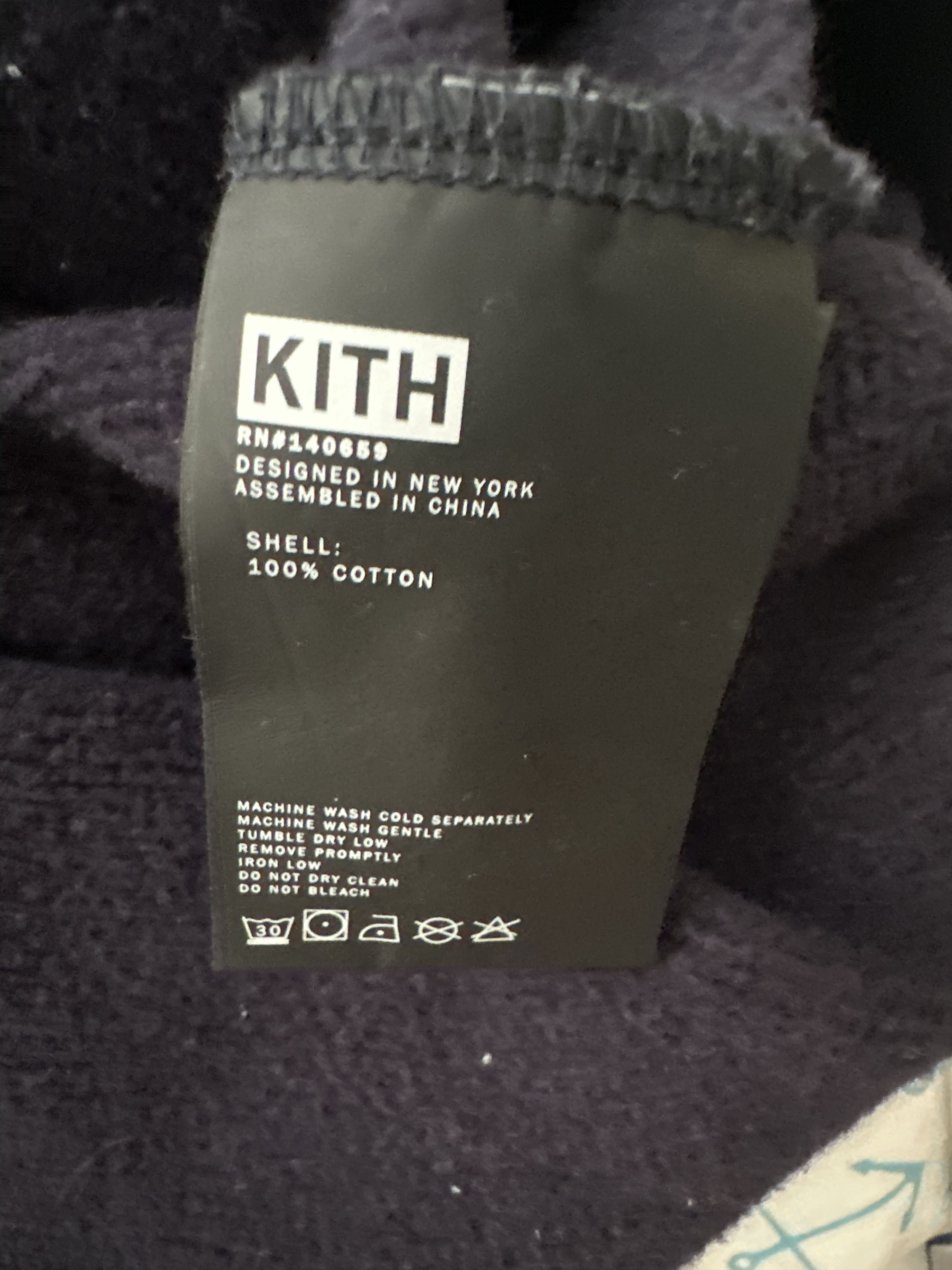 Kith Kith Williams II Hoodie - Navy - Large Size US L / EU 52-54 / 3 - 3 Thumbnail
