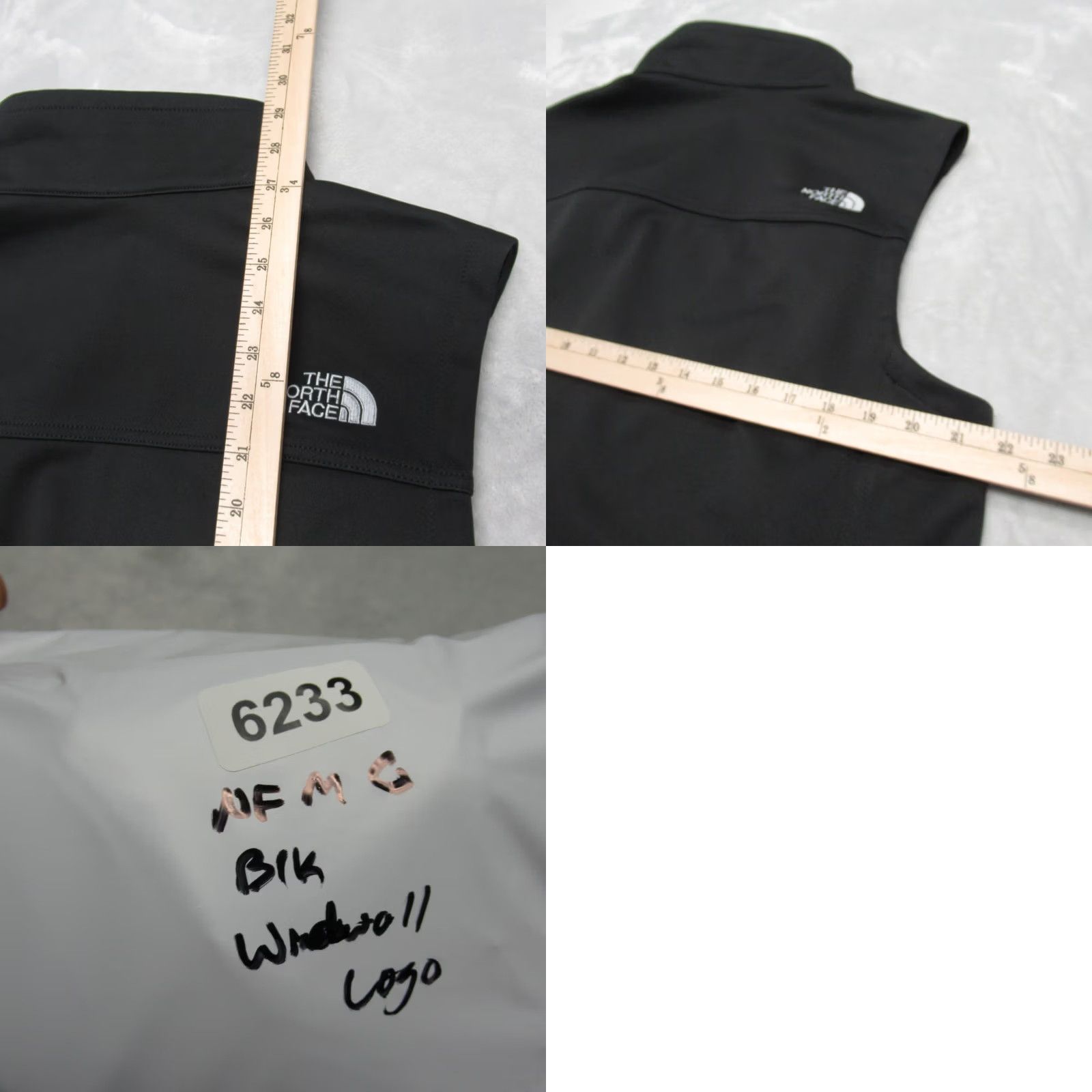 The North Face The North Face Vest Mens Large Black Ridgeline Soft Shell Windwall Full Zip LOGO Size US L / EU 52-54 / 3 - 9 Thumbnail