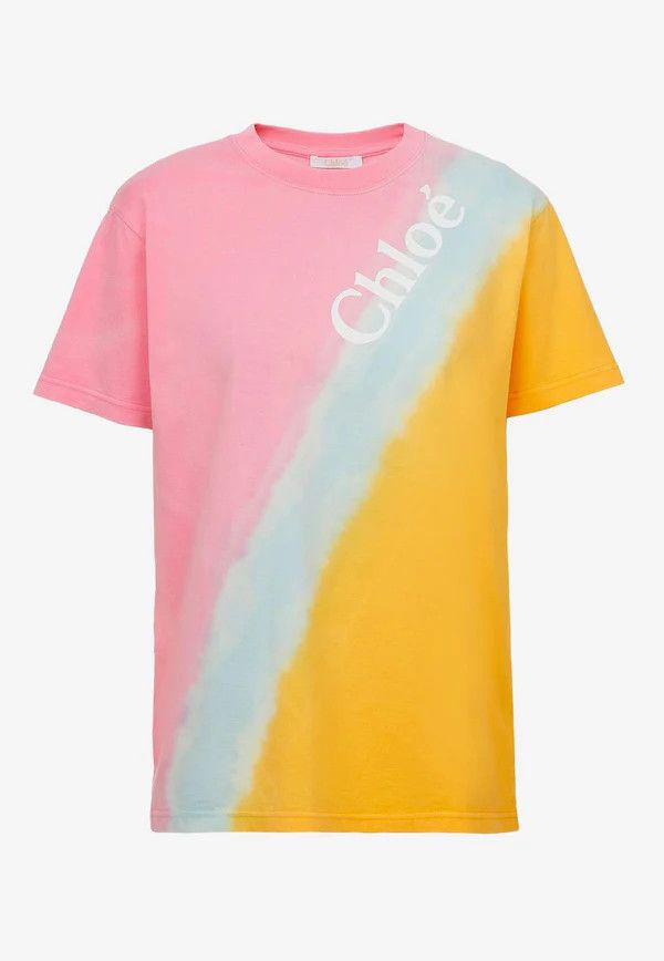 o1loc1c0625 Graphic T-Shirt in Multicolor Pink