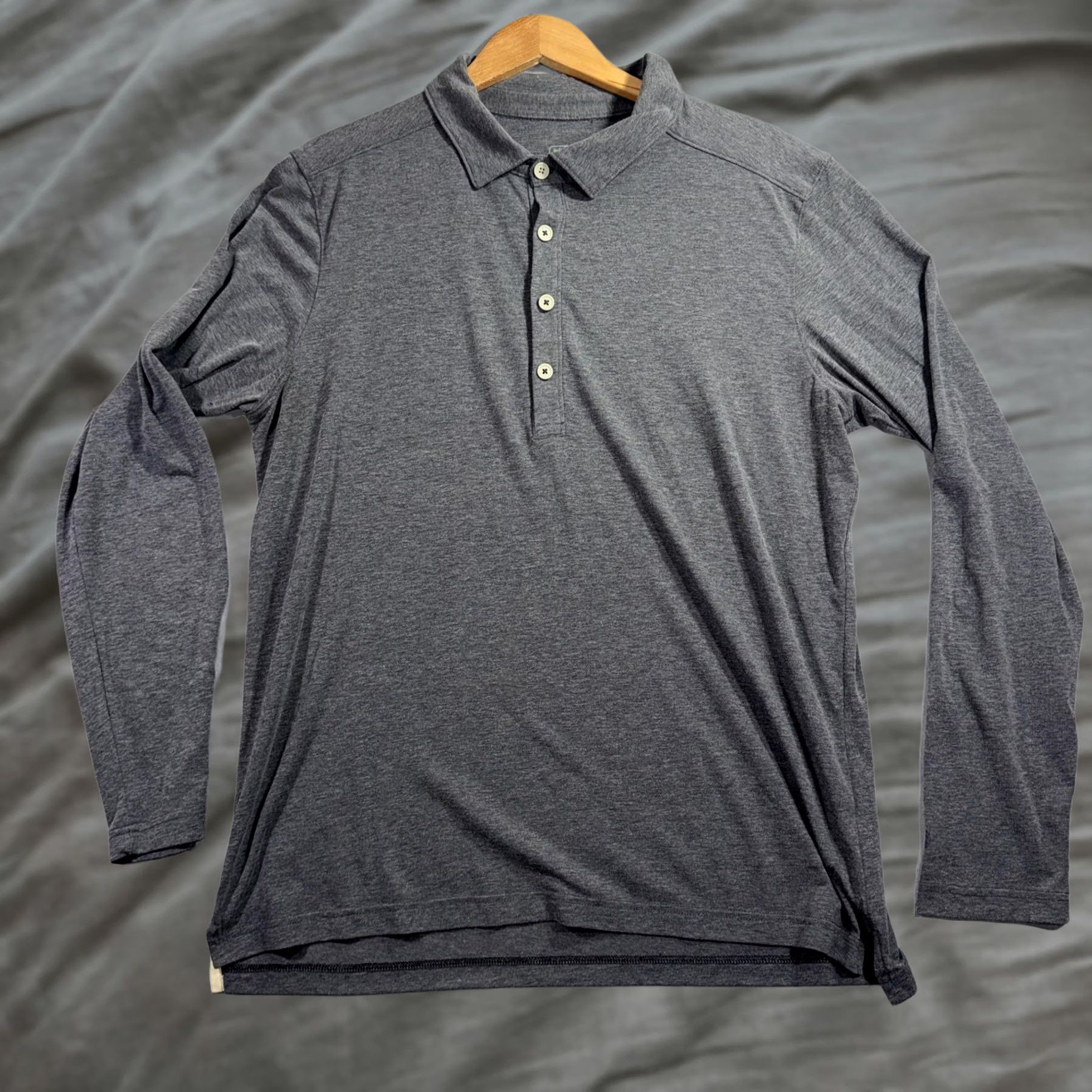 Vintage Stio Polo Shirt Mens XL Gray Long Sleeve Performance Stretch Casual Outdoor Polo Shirt Mens XL Gray Size US XL / EU 56 / 4 - 1 Thumbnail
