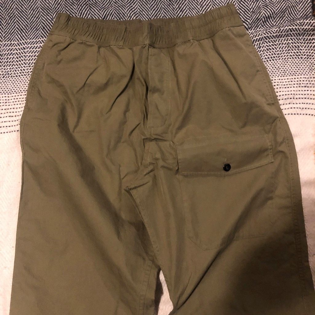 Margaret Howell Margaret Howell MHL Cargo Jogger Pant Khaki Green - XL Size US 36 / EU 52 - 5 Thumbnail
