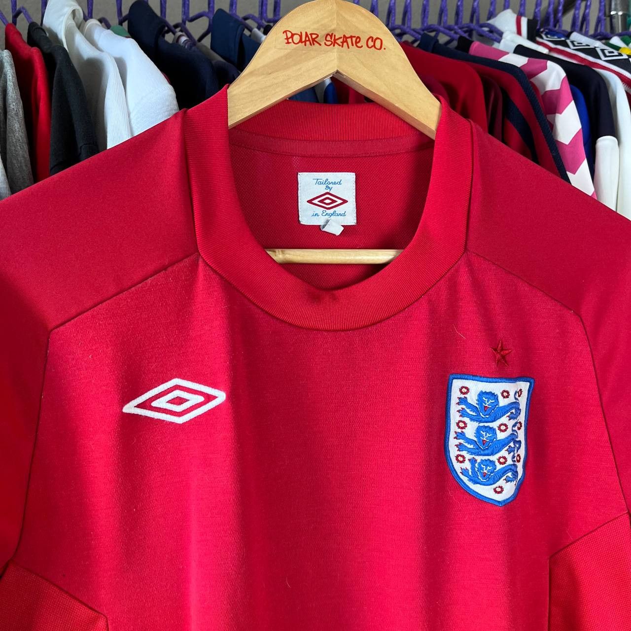 Umbro Umbro England 2010/2012 Football Soccer Jersey Size US M / EU 48-50 / 2 - 3 Thumbnail