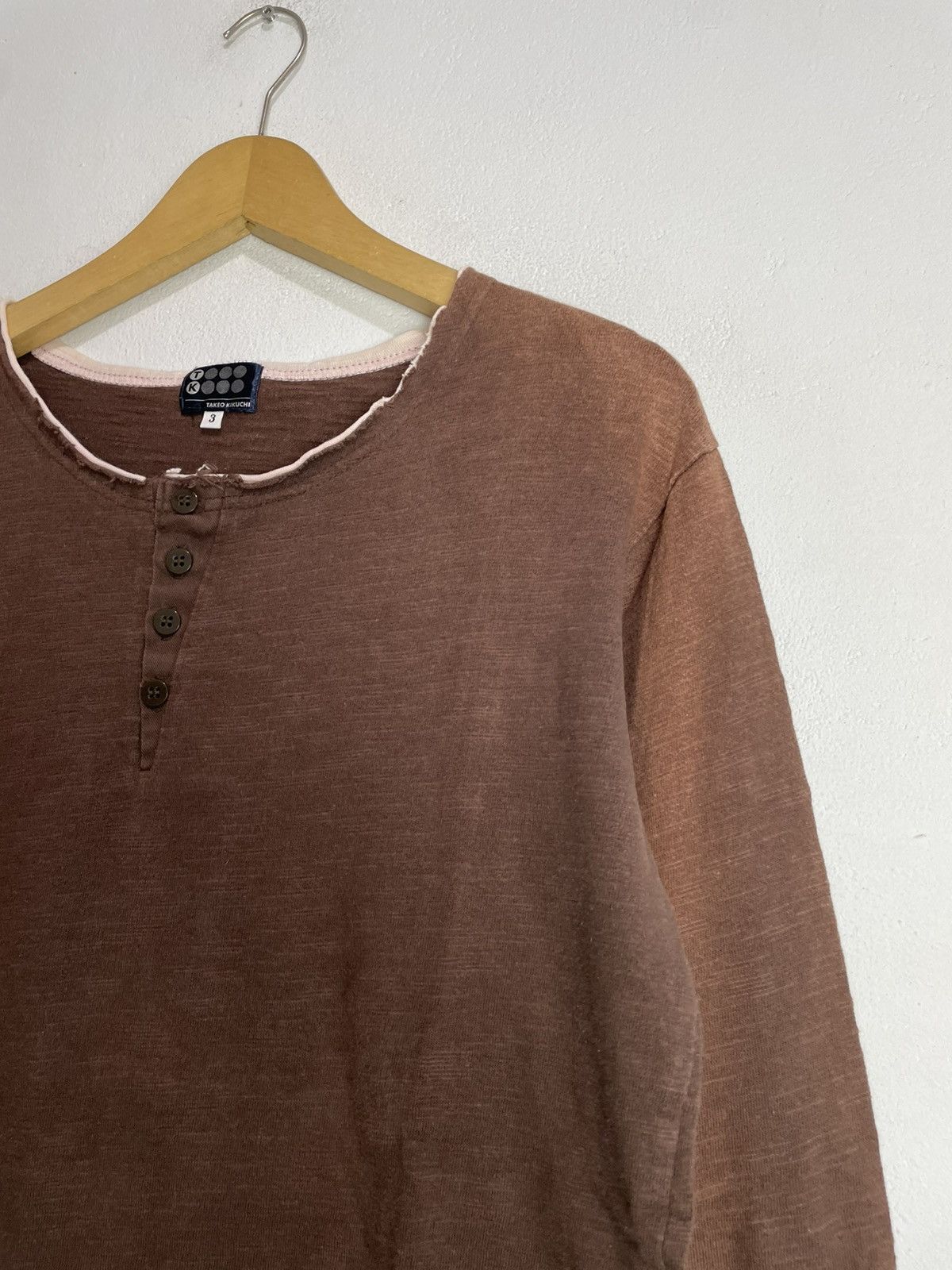 If Six Was Nine Takeo Faded Distressed Longsleeve Double layer style Size US M / EU 48-50 / 2 - 2 Thumbnail