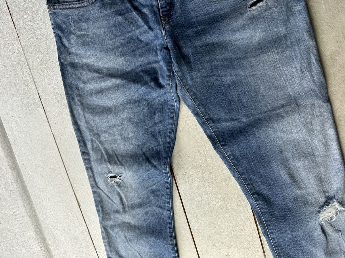Diesel 🚨 DIESEL AVANT GARDE GOTHIC WOMEN JEANS LOGO IFSIXWASNINE Size 30" / US 8 / IT 44 - 3 Thumbnail