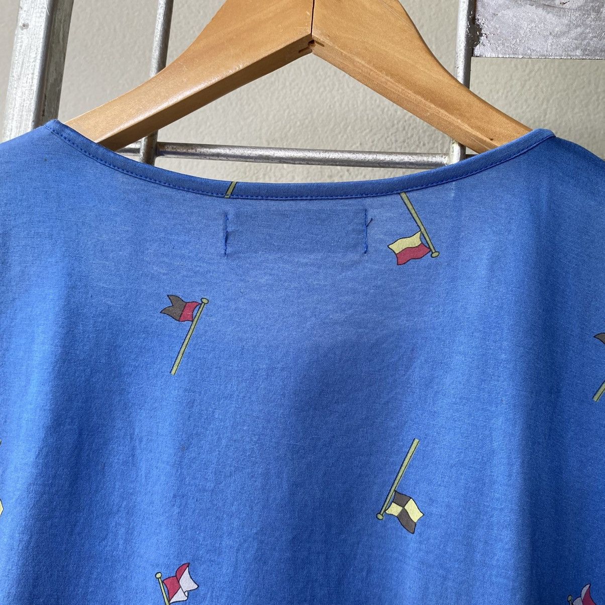 Chloe Miss Chloẻ Blue Deep V-Neck Tee Size S / US 4 / IT 40 - 11 Thumbnail