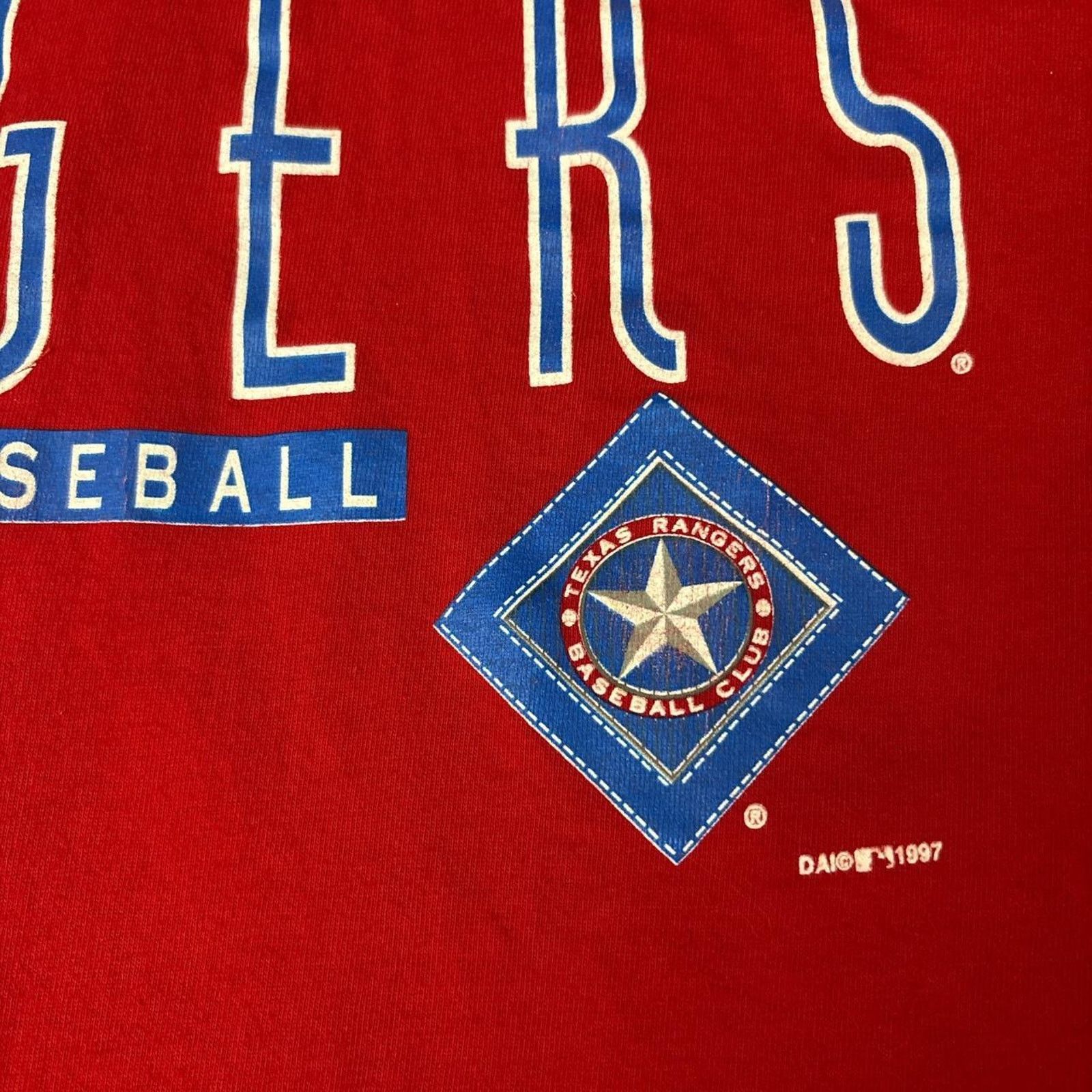 Other Women's Red Vintage 1997 Texas Rangers Graphic ‘Mom’ Tee Size L / US 10 / IT 46 - 3 Thumbnail