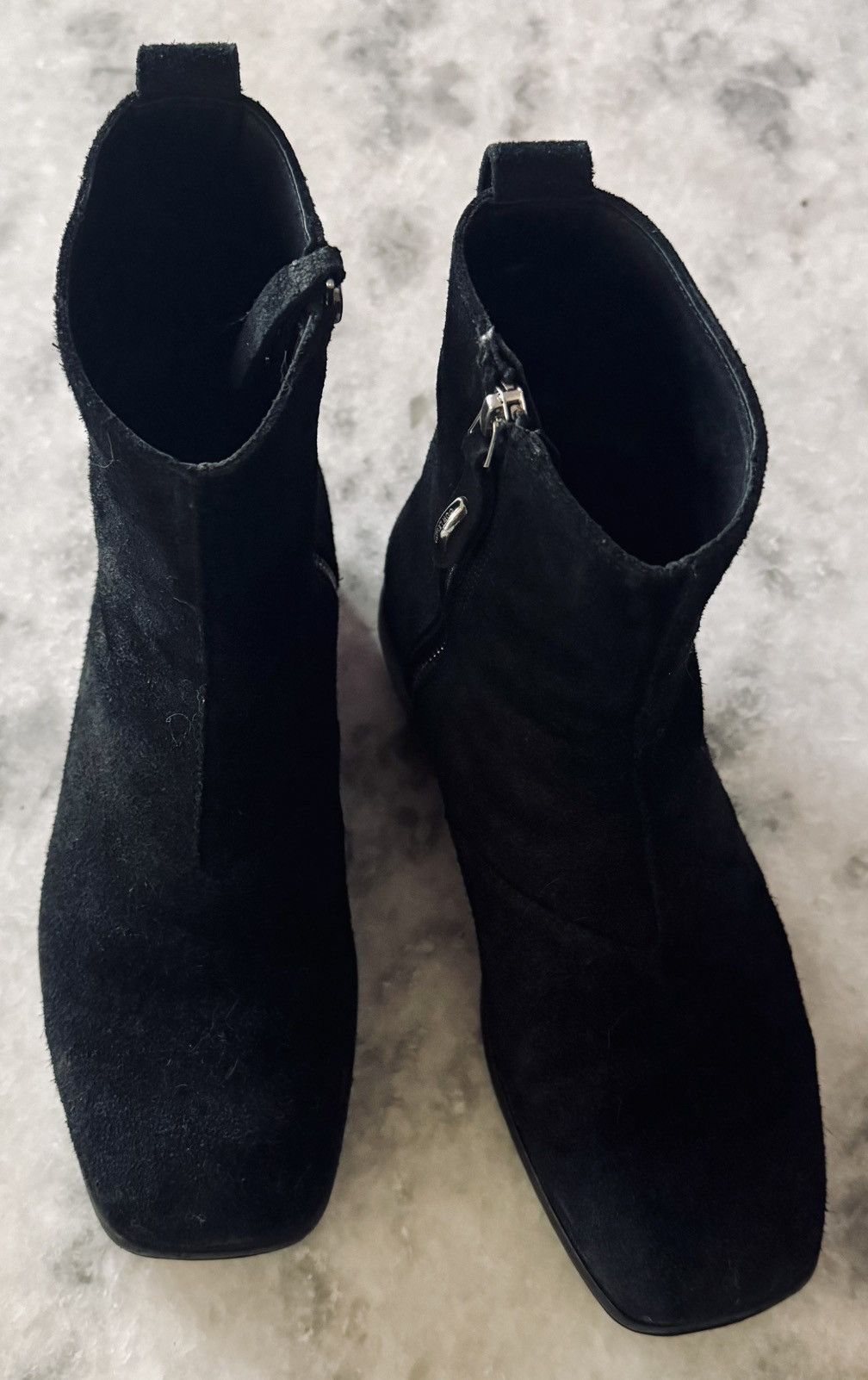 Our Legacy Our Legacy Michaelis Boots – Black Suede – EU 40 Size US 7 / EU 40 - 2 Thumbnail