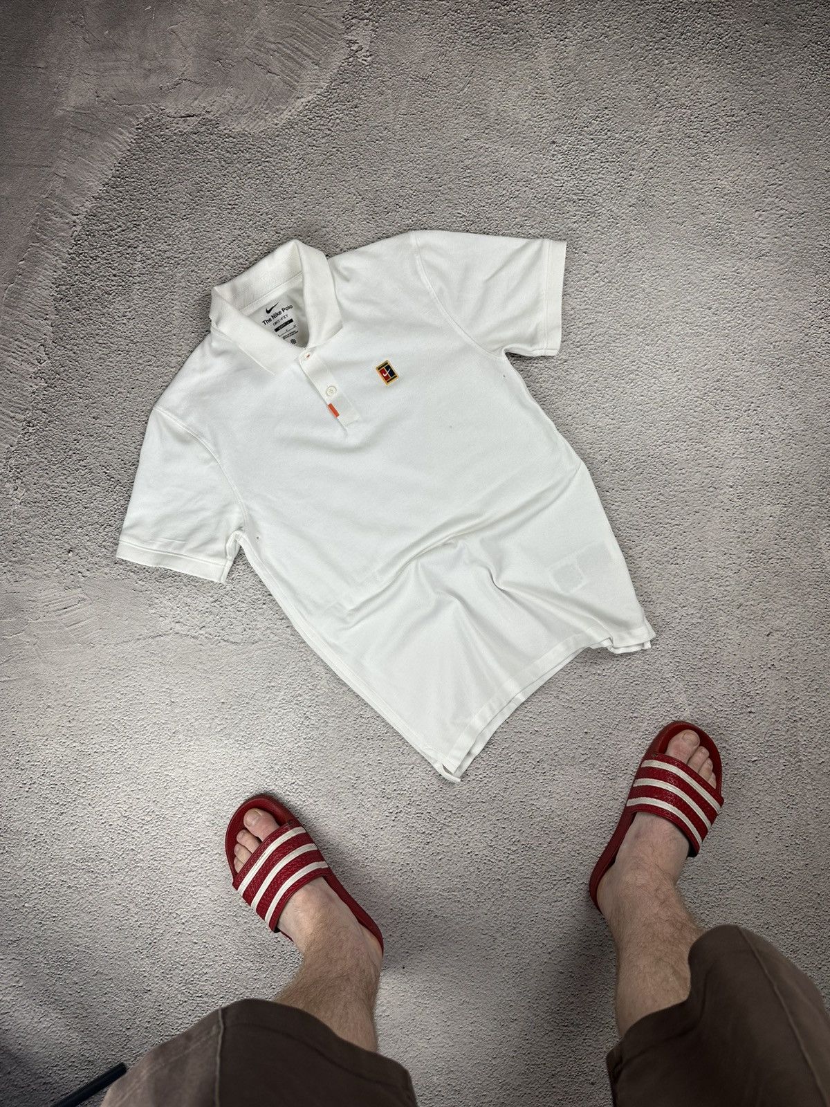 Nike Vintage Nike Court Polo Dri-Fit Golf Y2K Logo SK8 Style Size US S / EU 44-46 / 1 - 1 Thumbnail