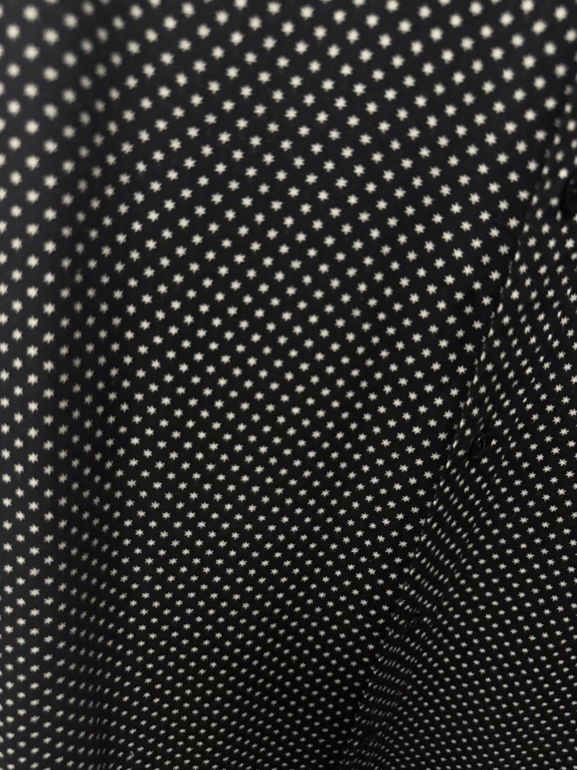 Saint Laurent Paris Sz 37 Saint Laurent Paris by Hedi 16AW Star Shirt-2508 Size US S / EU 44-46 / 1 - 4 Thumbnail