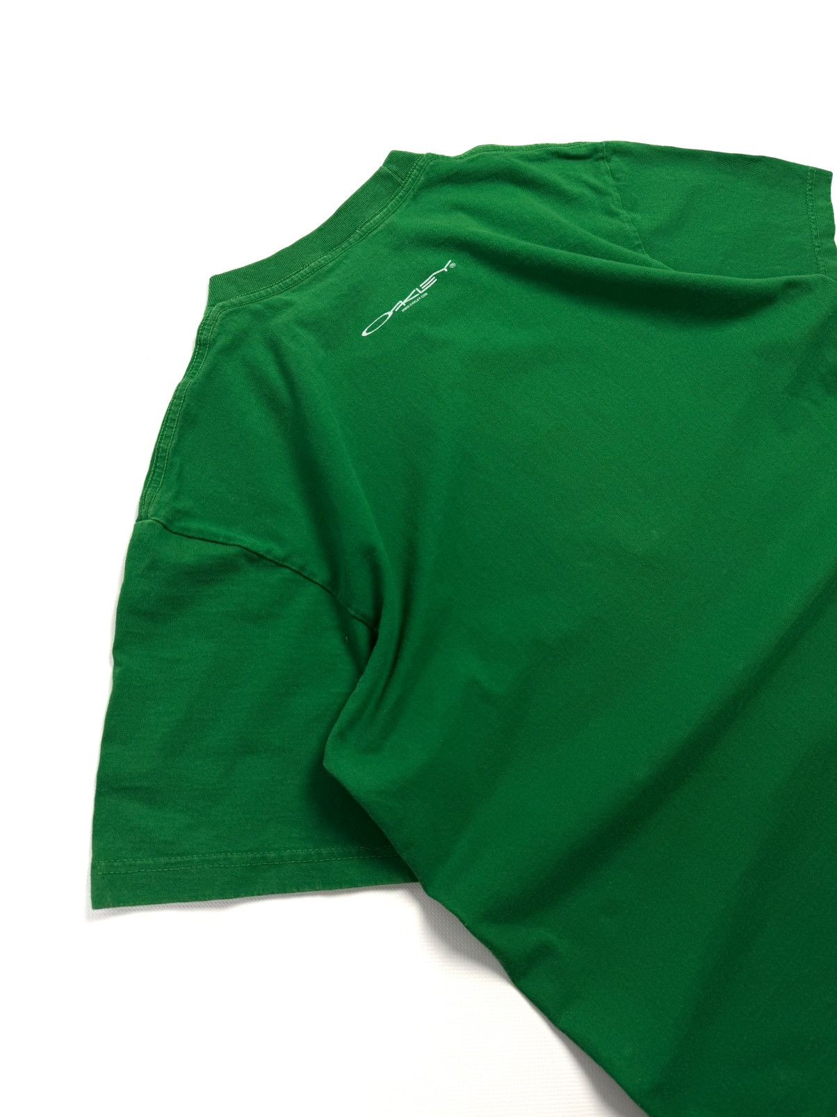 Oakley Vintage Oakley Software Surf Tee Y2K Green Thailand Rare 00s Size US L / EU 52-54 / 3 - 9 Thumbnail