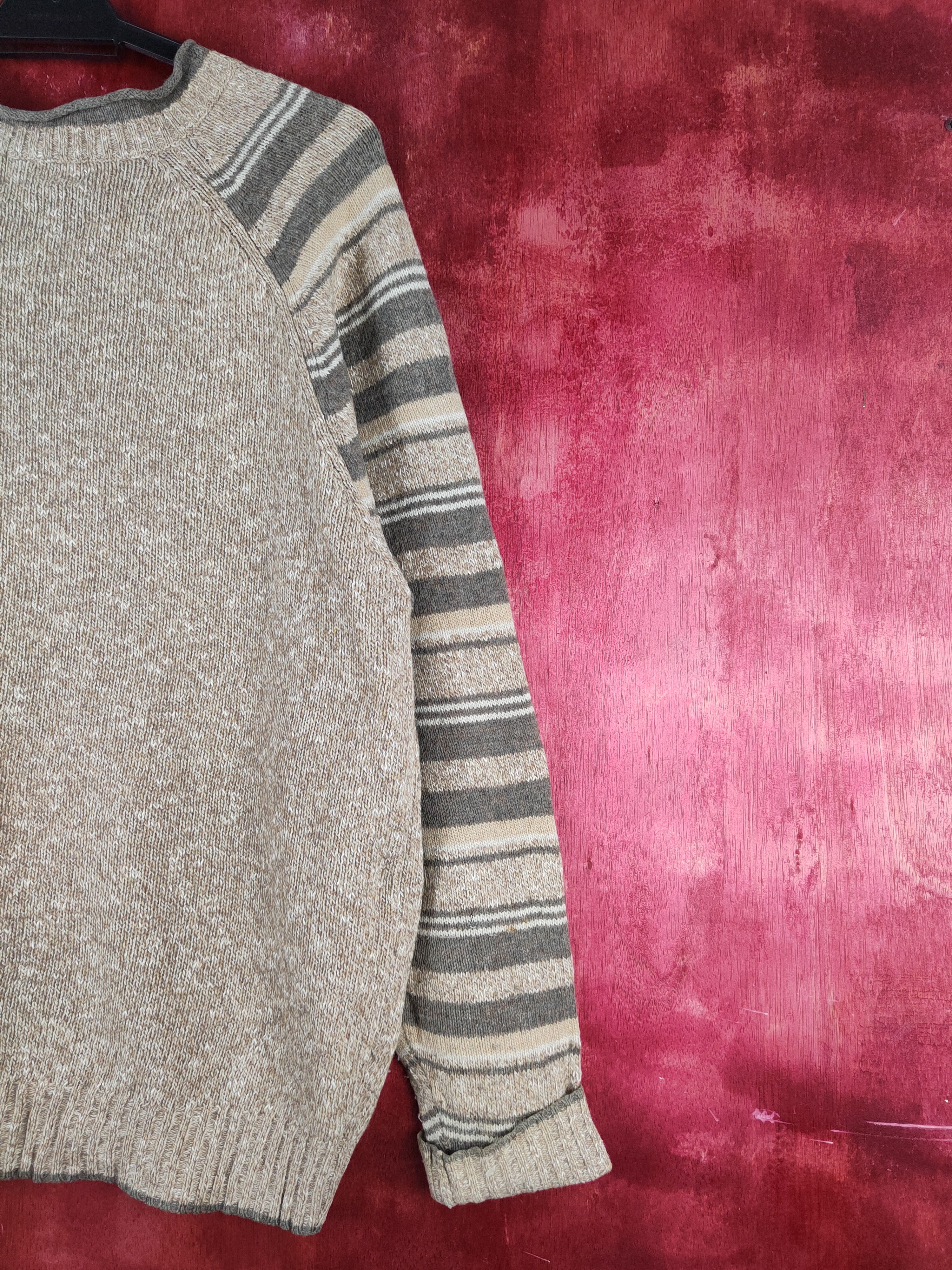 Japanese Brand × Vintage Crocodile Brown Knitwear Sweatshirts #S2347 Size US L / EU 52-54 / 3 - 11 Thumbnail