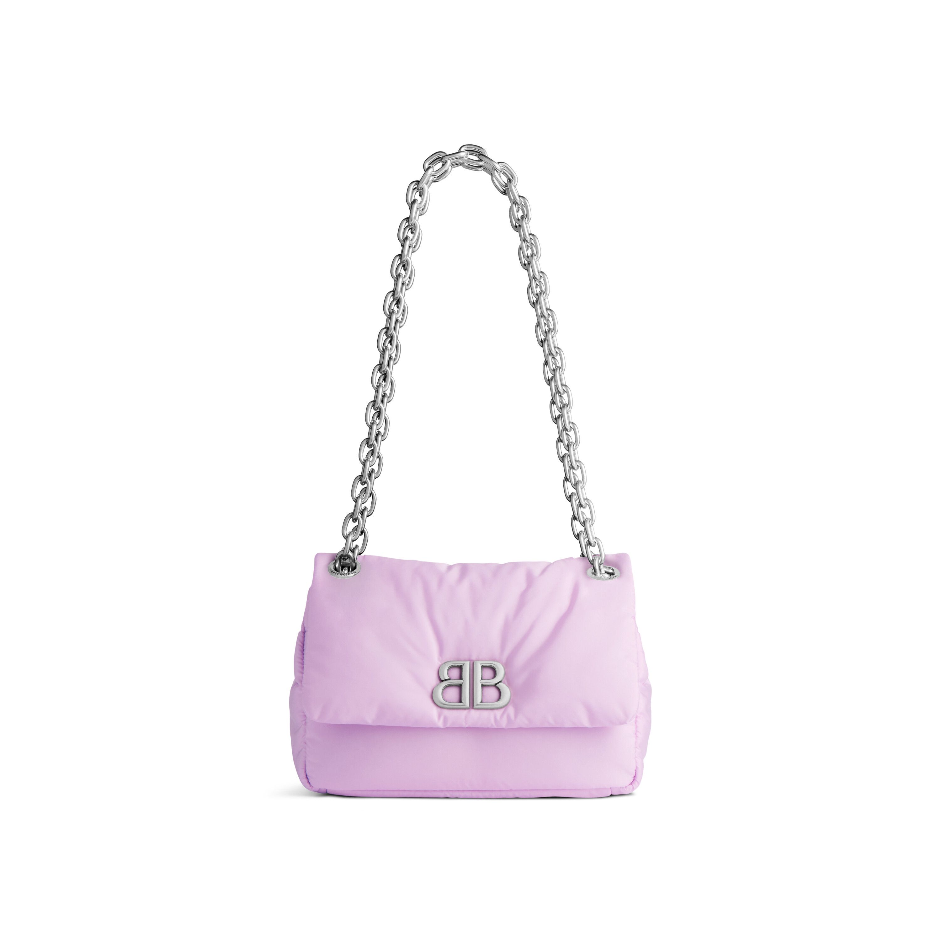 Balenciaga o1srvl11e0326 Size: OS / Monaco Mini Bag in Pink Size ONE SIZE - 2 Thumbnail