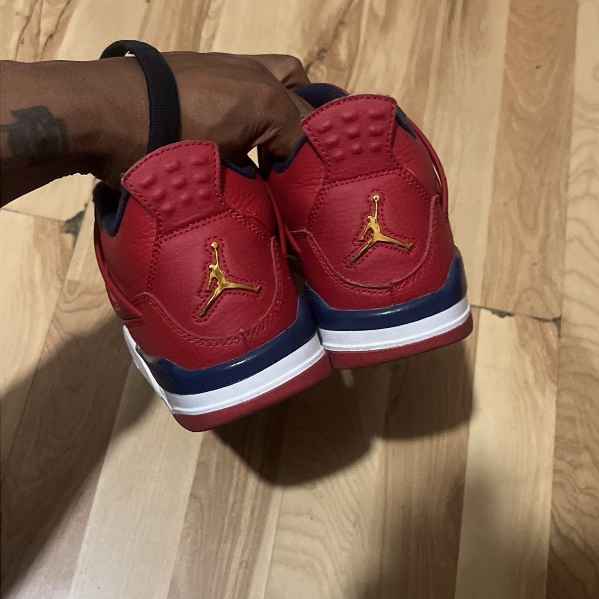 Jordan Brand Air Jordan 4 Fiba Sz 5.5y Size US 7 / IT 37 - 6 Thumbnail