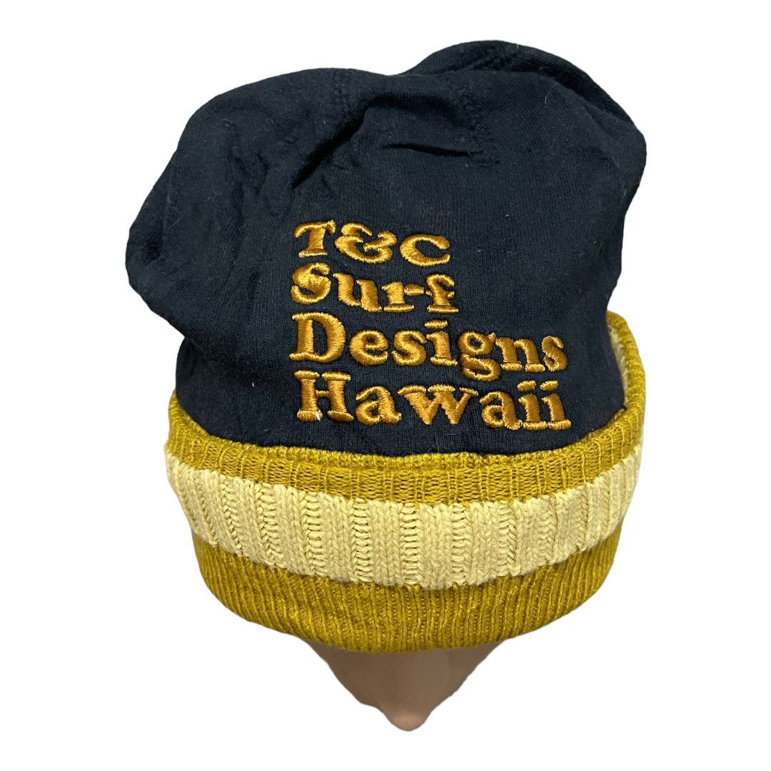Vintage Vintage T&C Big Logo Beanie Hats Size ONE SIZE - 2 Thumbnail