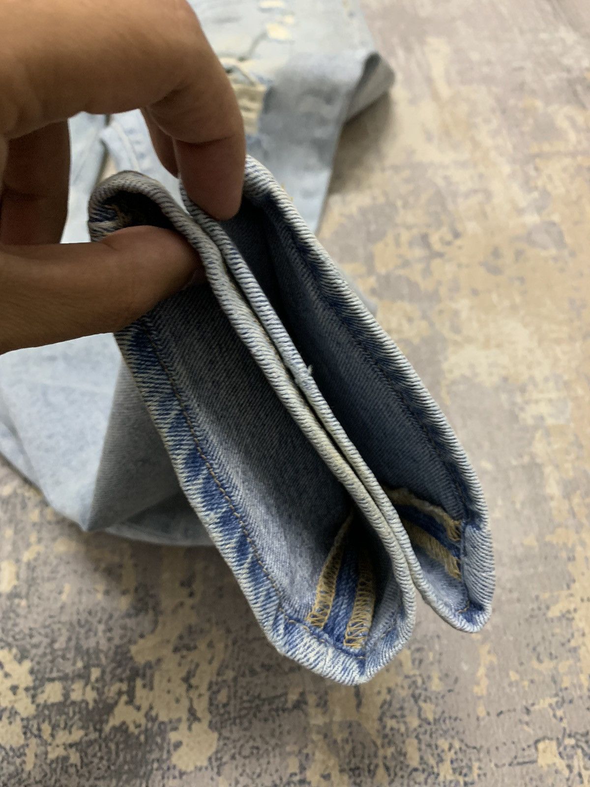 Japanese Brand Japanese Brand Distressed Denim Ripped Skinny Jean Size US 32 / EU 48 - 9 Thumbnail