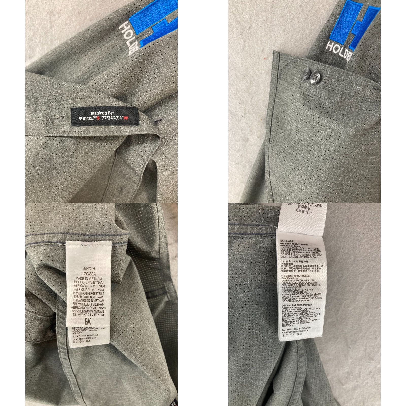 Marmot MARMOT Men’s Shirt Button-Up Long Sleeve Gray Small Outdoor Hiking Casual Travel Workwear Size US S / EU 44-46 / 1 - 8 Thumbnail