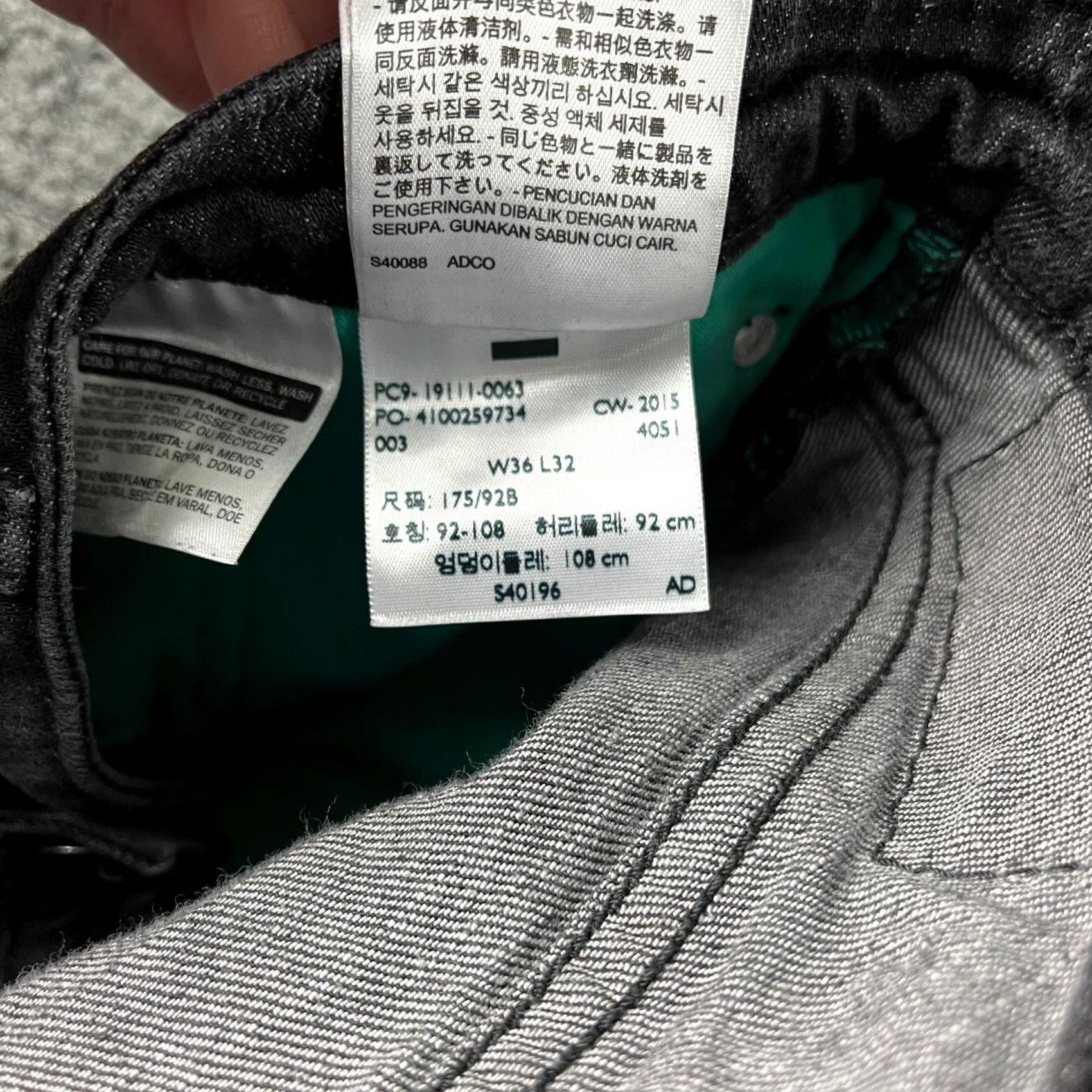 Levi's Levi's 511 Jeans Slim Straight Denim Black 36x30 Adult Men Regular Inseam 30in Cotton Zip Logo Vintage: No Size US 36 / EU 52 - 6 Thumbnail