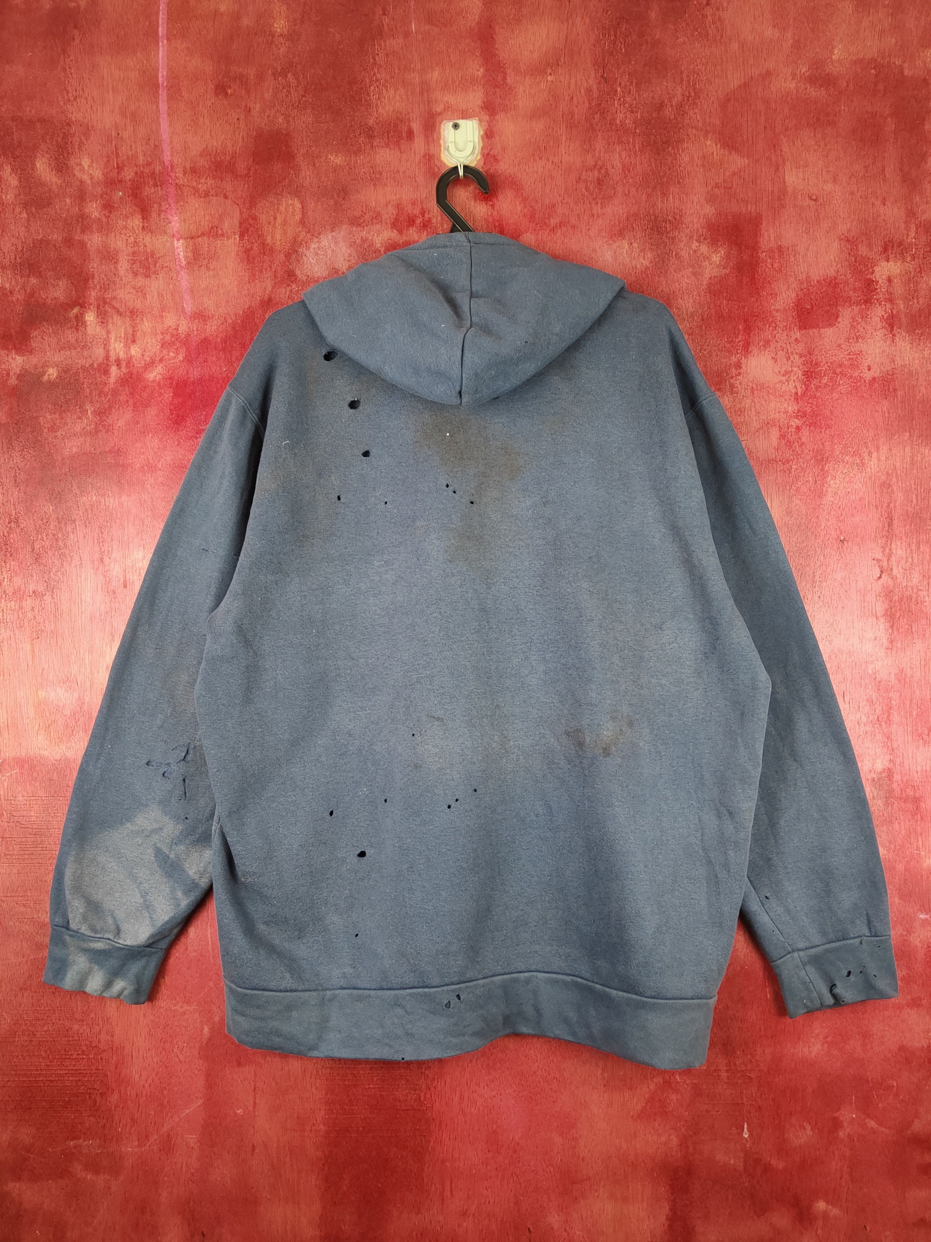 Dickies Dickies vtg Faded ripped distressed Hoodie Sweatshirts#S1866 Size US XL / EU 56 / 4 - 11 Thumbnail