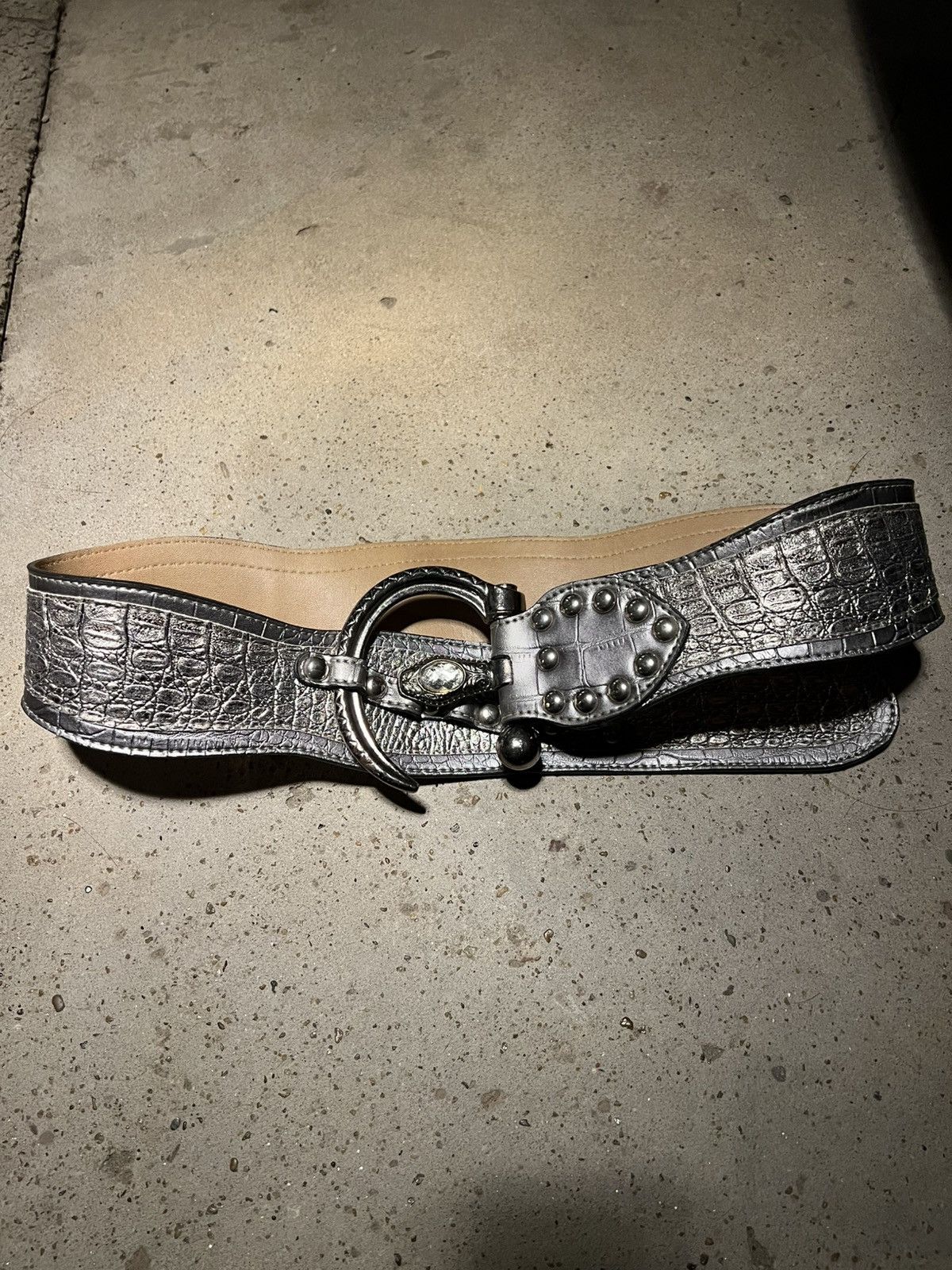 Japanese Brand Japan Y2K VIBE LEATHER BELTS Size ONE SIZE - 1 Thumbnail