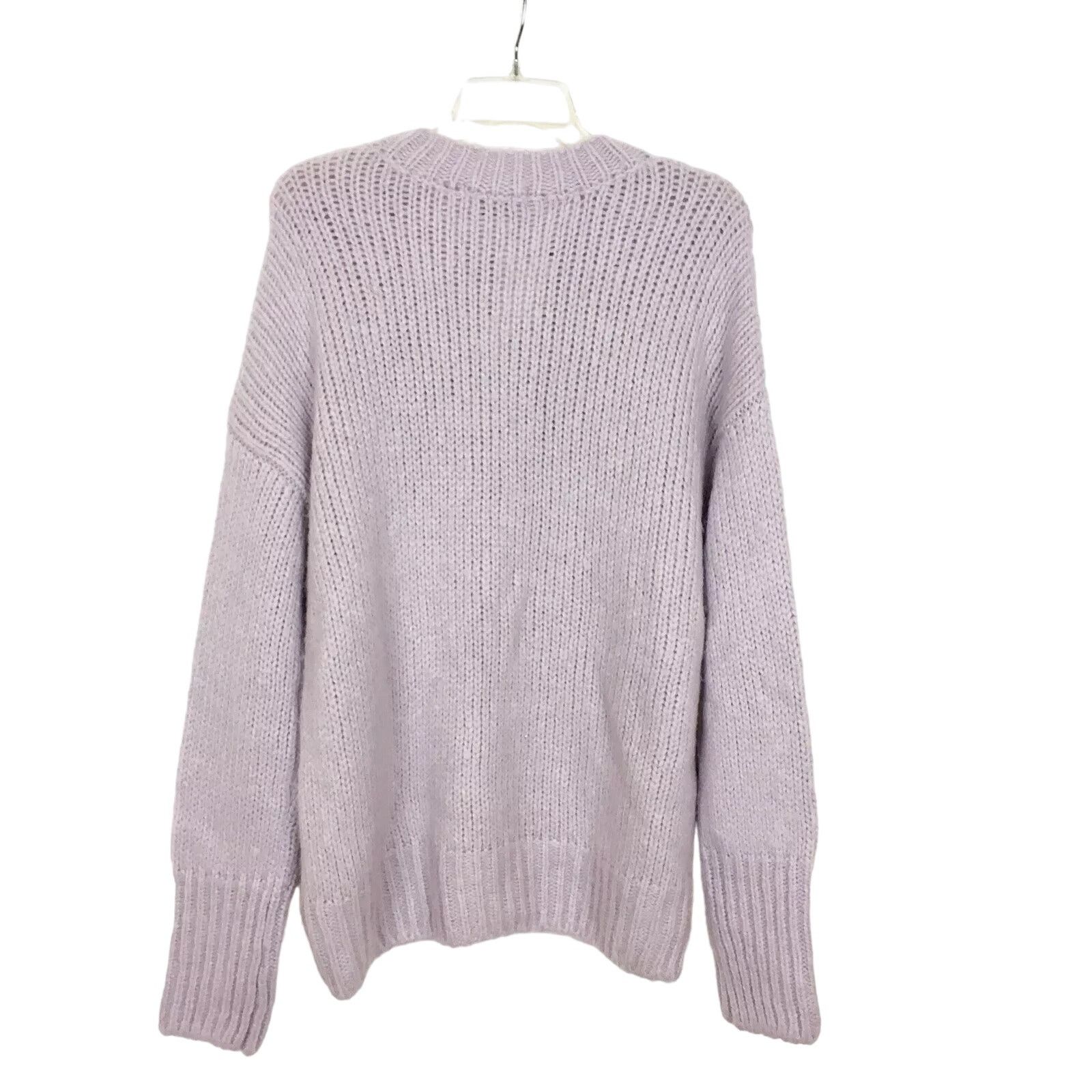Sanctuary ANTHROPOLOGIE Women's Lilac Telluride Knit Sweater Sz XS Size XS / US 0-2 / IT 36-38 - 3 Thumbnail