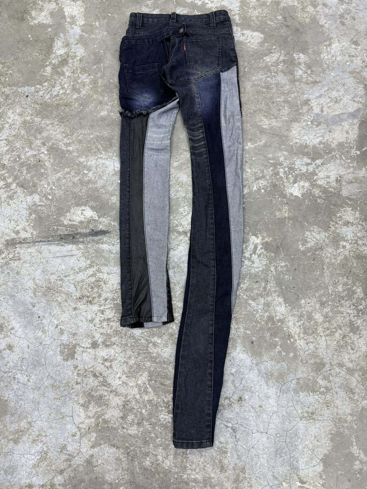 If Six Was Nine H.anarchy H.naoto Punk style denim pants Size US 27 - 2 Thumbnail