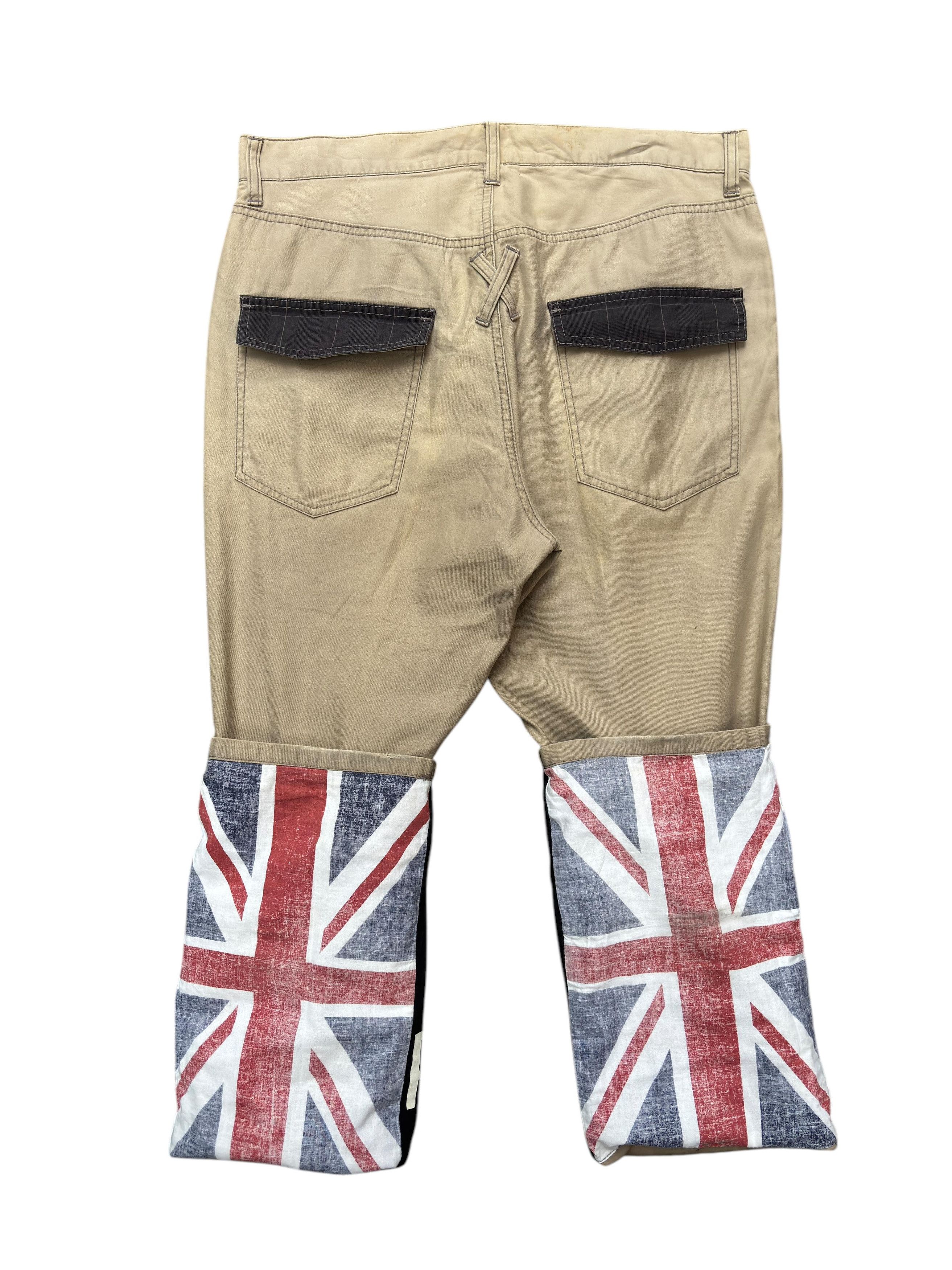 PPFM × Vintage PPFM Peyton Place For Men Union Jack Stud Punk Booze Piils Size US 35 - 7 Thumbnail