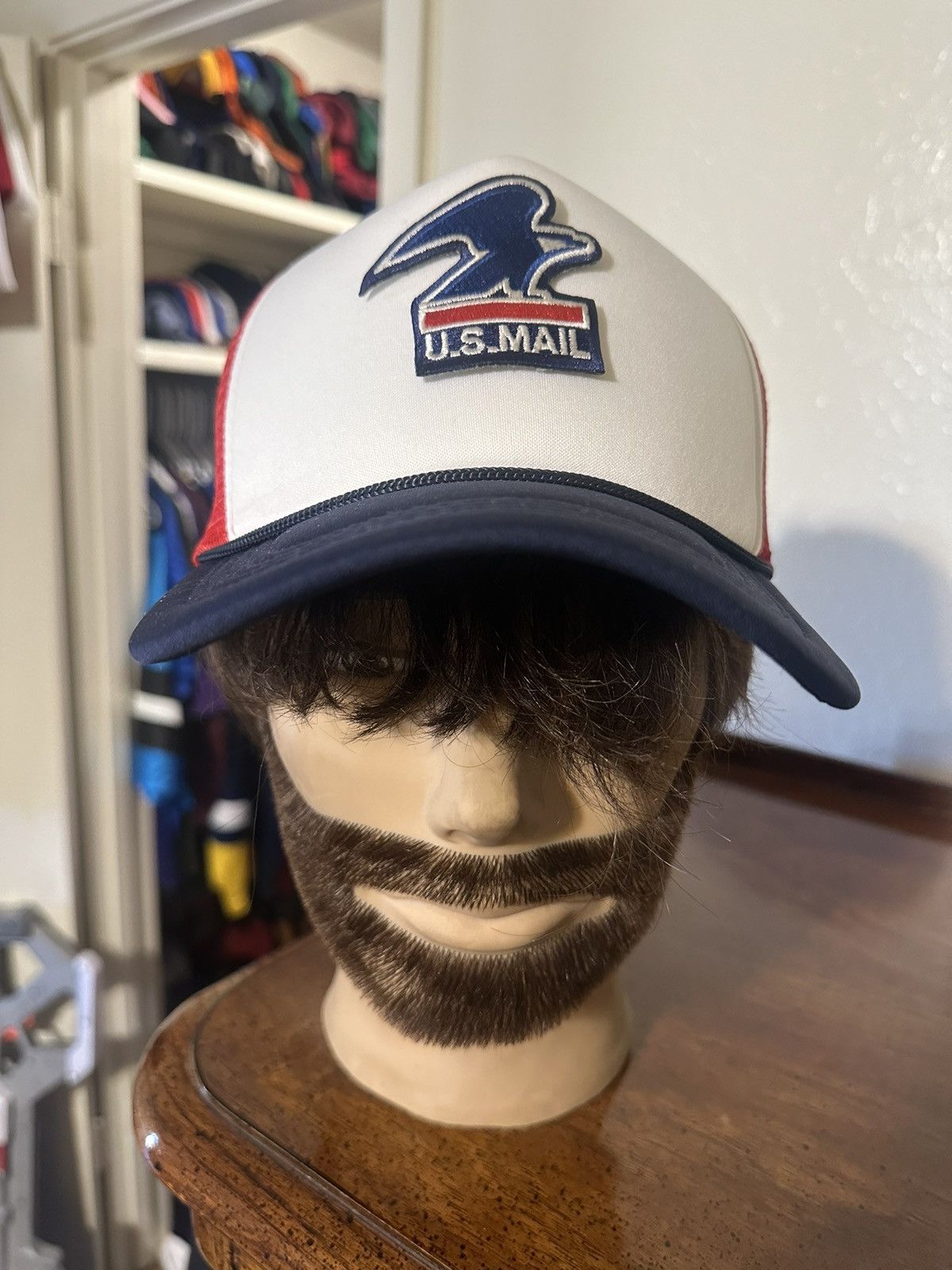 Anti Social Social Club × Vintage Vintage USPS Mailman “USA” hat 90s Size ONE SIZE - 1 Thumbnail