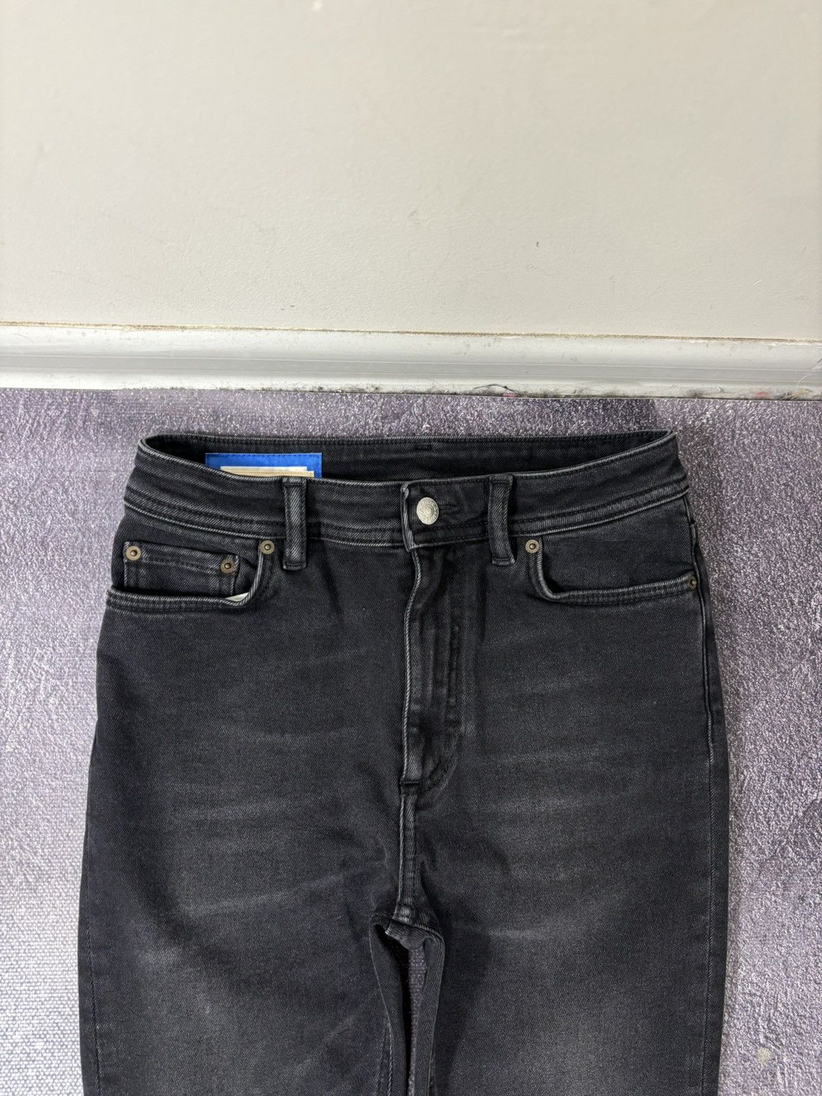 Acne Studios Acne Studios Bla Konst Peg Used Black Women’s Skinny Jeans Size 26" / US 2 / IT 38 - 5 Thumbnail
