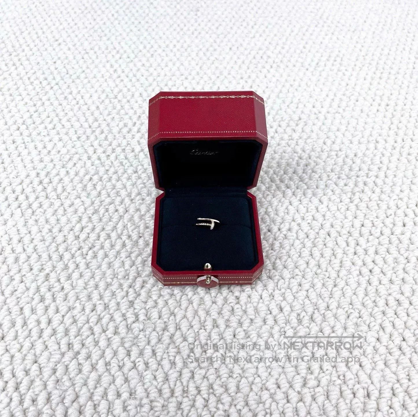 Cartier Cartier Rose Gold Diamond Nail Ring. Size ONE SIZE - 2 Thumbnail