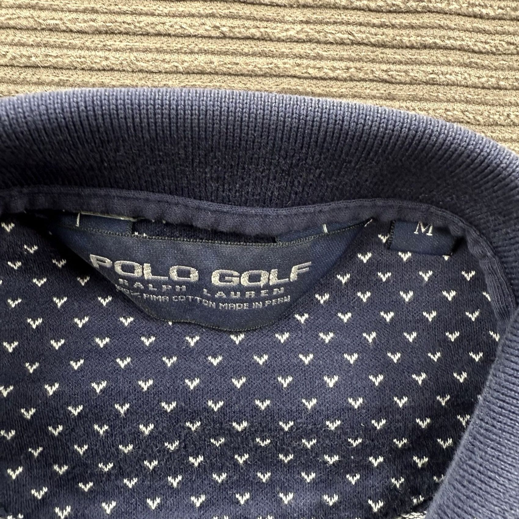 Ralph Lauren VINTAGE Polo Ralph Lauren Polo Shirt Men M Navy Polka Dot Heart Pattern Size US M / EU 48-50 / 2 - 3 Thumbnail