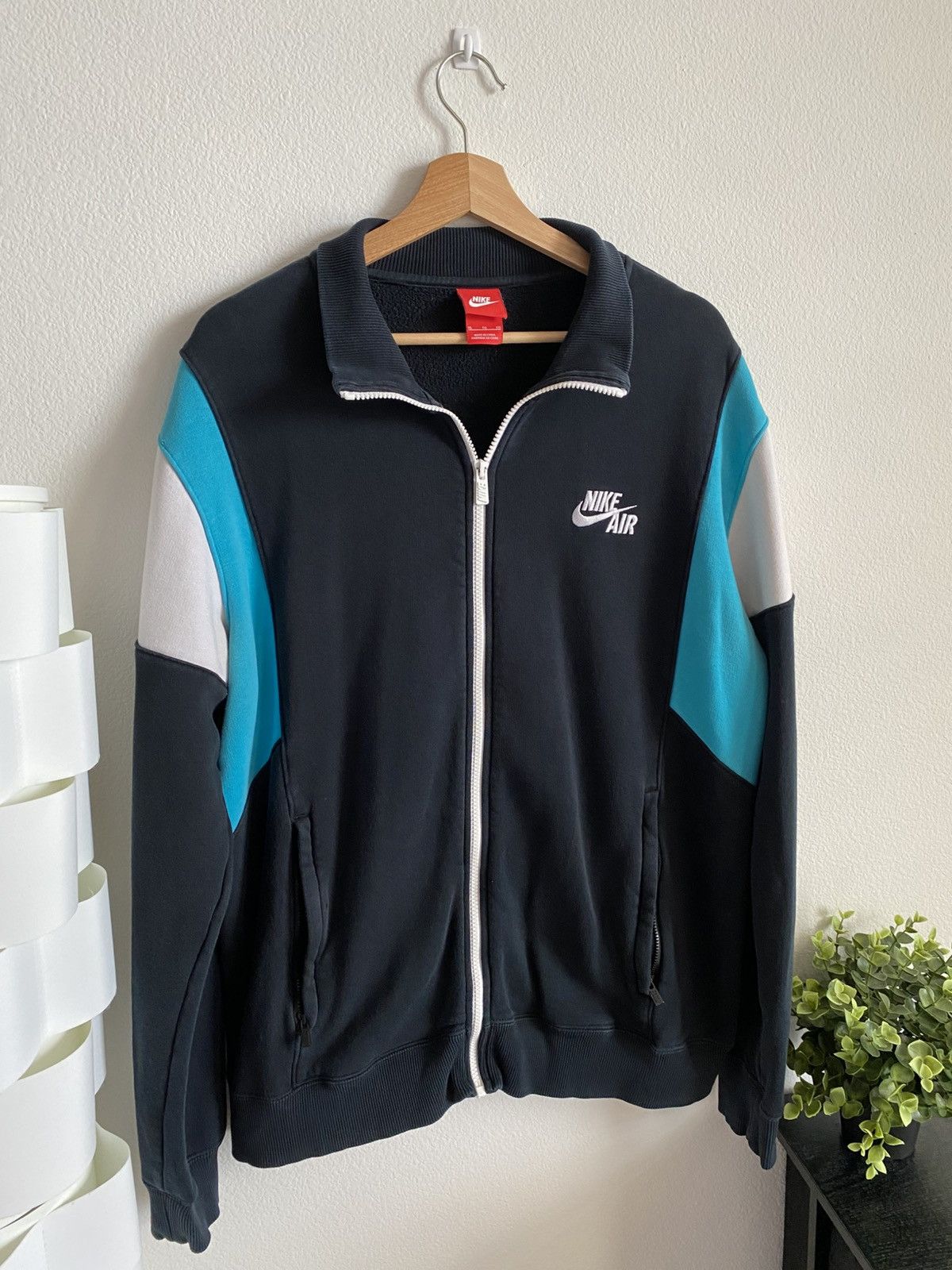 Nike Nike Zip Up Drill Track Jacket Size US XL / EU 56 / 4 - 2 Thumbnail