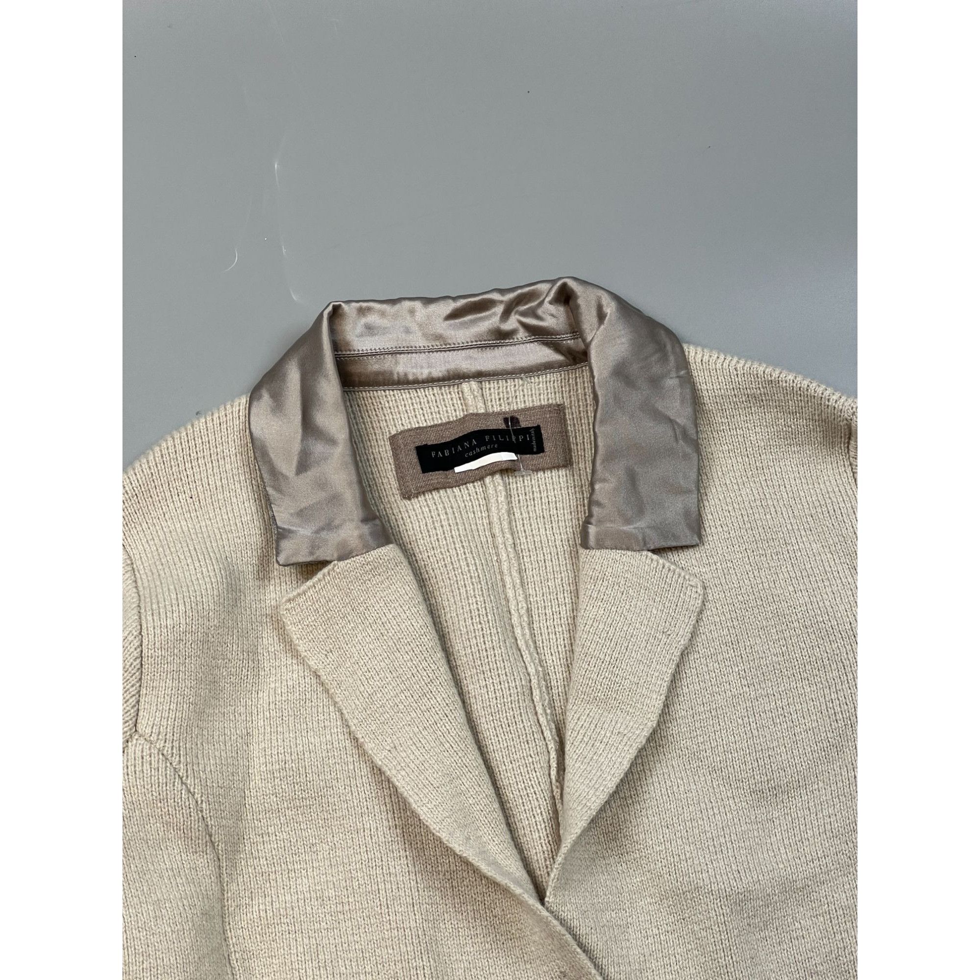 Fabiana Filippi Fabiana Fillipi Cashmere Blend Cardigan (Y0689) Size M / US 6-8 / IT 42-44 - 3 Thumbnail